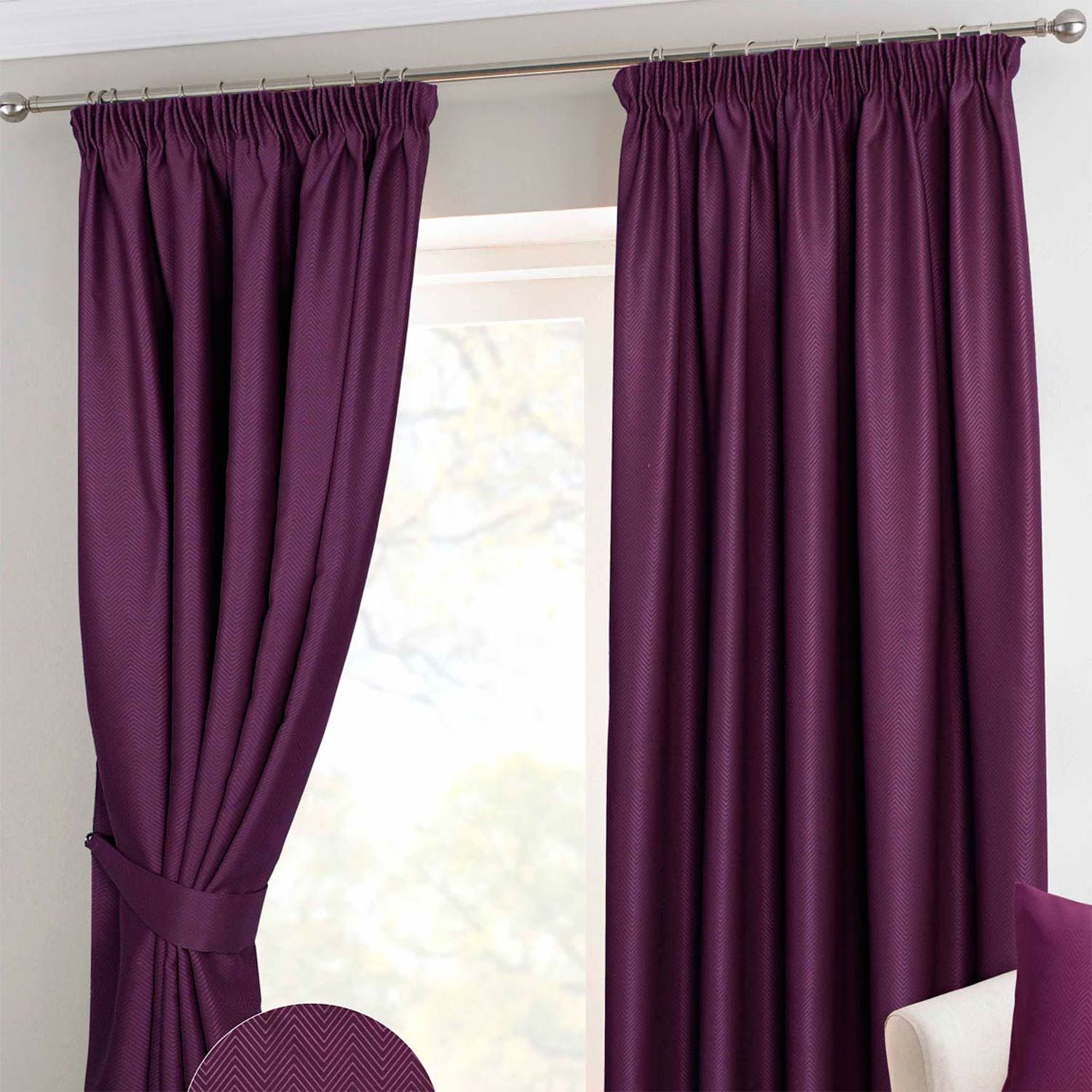 Black Our Curtains Throughout Star Punch Tulle Overlay Blackout Curtain Panel Pairs (View 20 of 30)