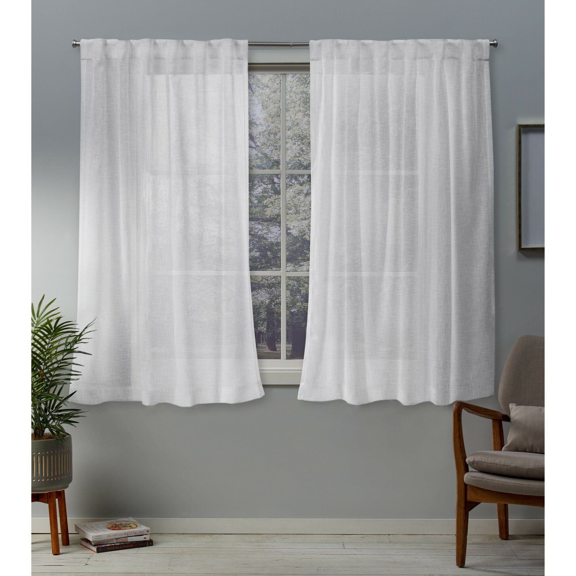 Callanan Solid Sheer Pinch Pleat Panel Pair Regarding Thermal Textured Linen Grommet Top Curtain Panel Pairs (Photo 30 of 30)