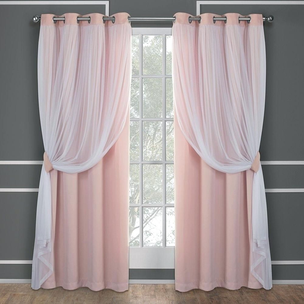 Cheap Grommet Curtains – Onda.site Intended For Woven Blackout Curtain Panel Pairs With Grommet Top (Photo 28 of 30)