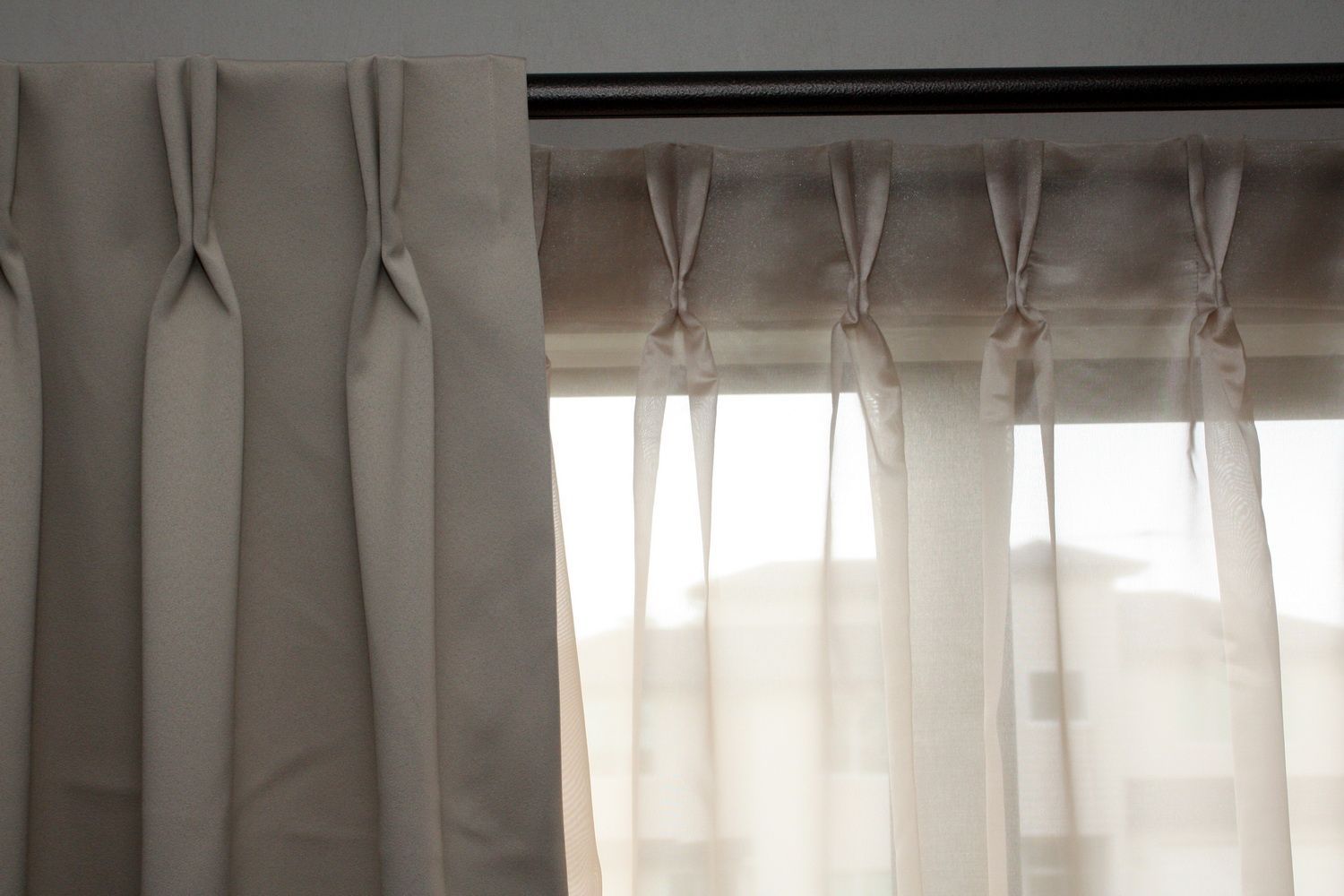 Curtains | 3 Little Birds | For The Home | Double Rod Throughout Double Pinch Pleat Top Curtain Panel Pairs (Photo 13 of 20)