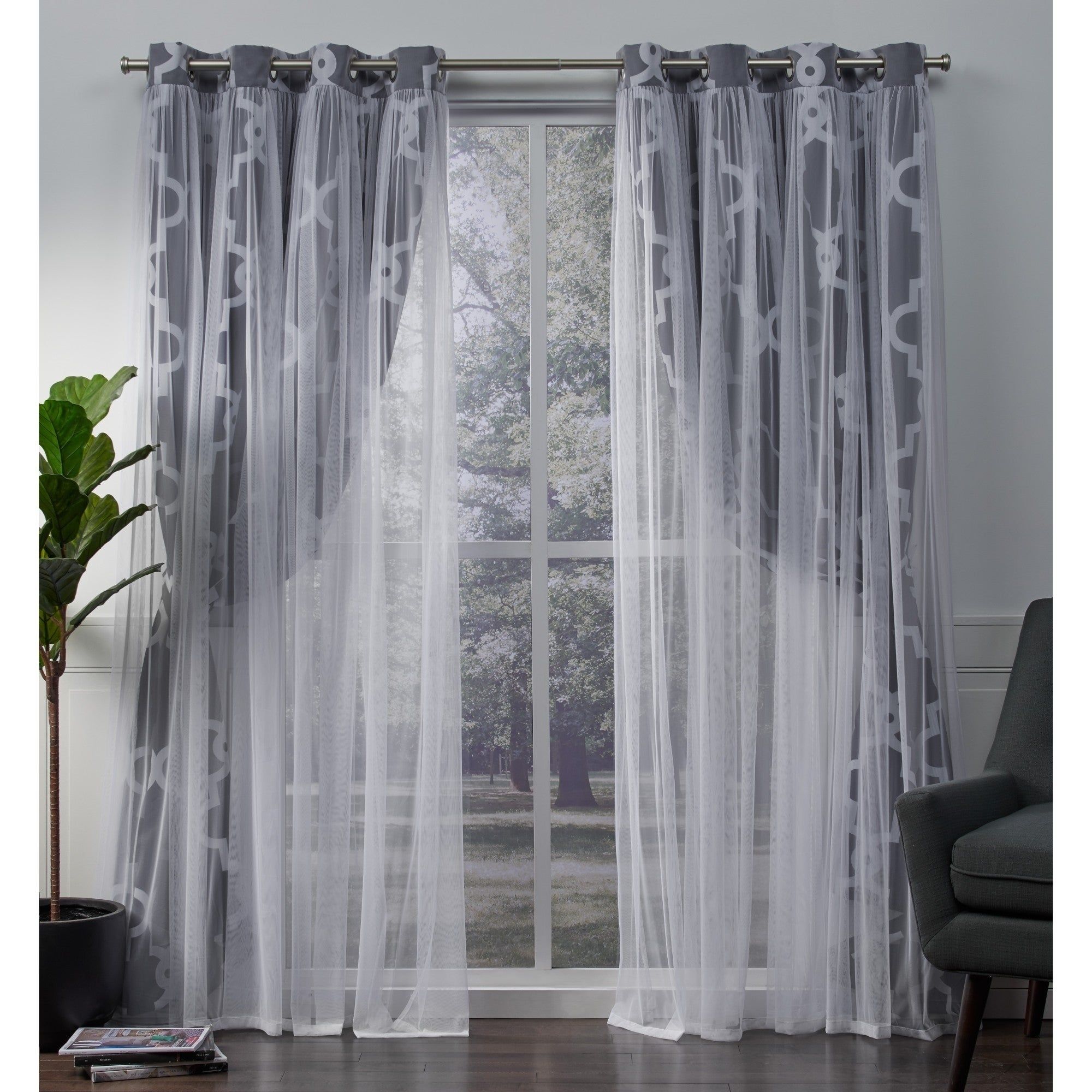 Details About Ati Home Alegra Thermal Woven Blackout Grommet Top Curtain Throughout Woven Blackout Curtain Panel Pairs With Grommet Top (View 8 of 30)