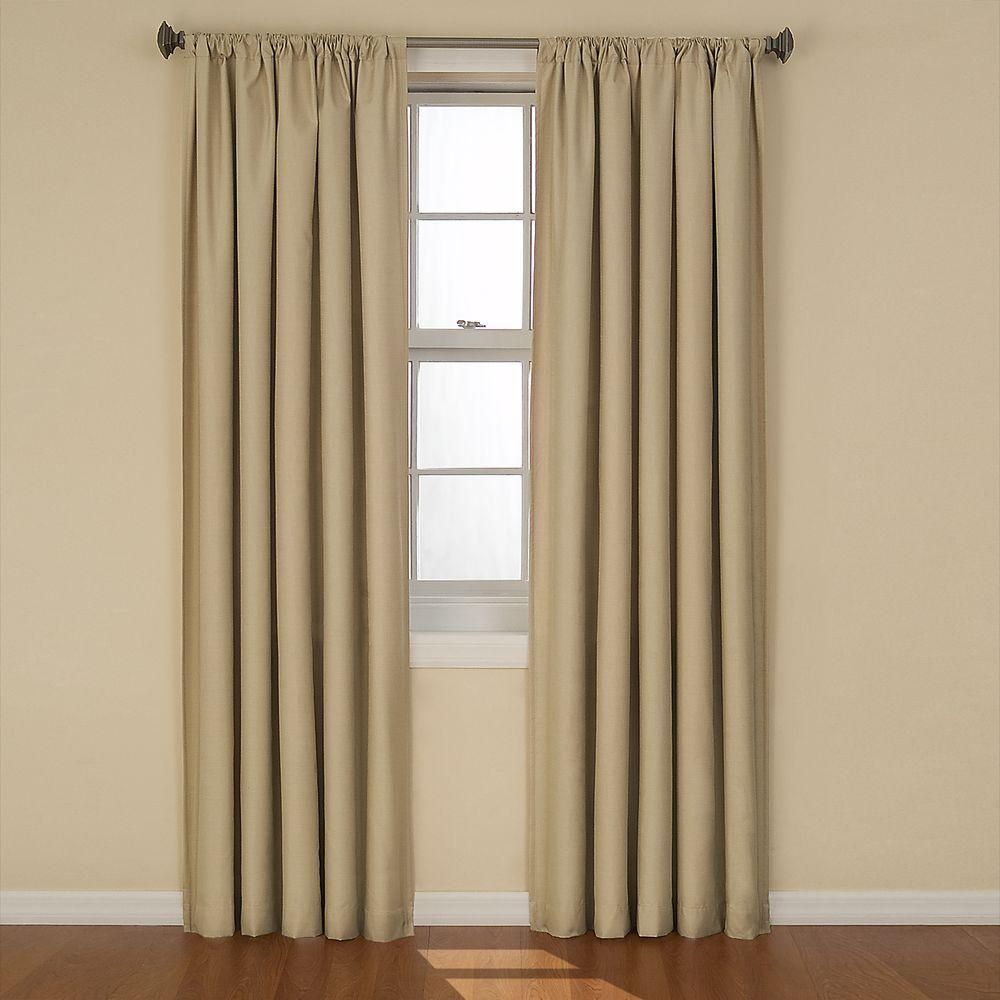 Eclipse Kendall Blackout Window Curtain Panel In Cafe – 42 With Regard To Eclipse Kendall Blackout Window Curtain Panels (View 13 of 20)