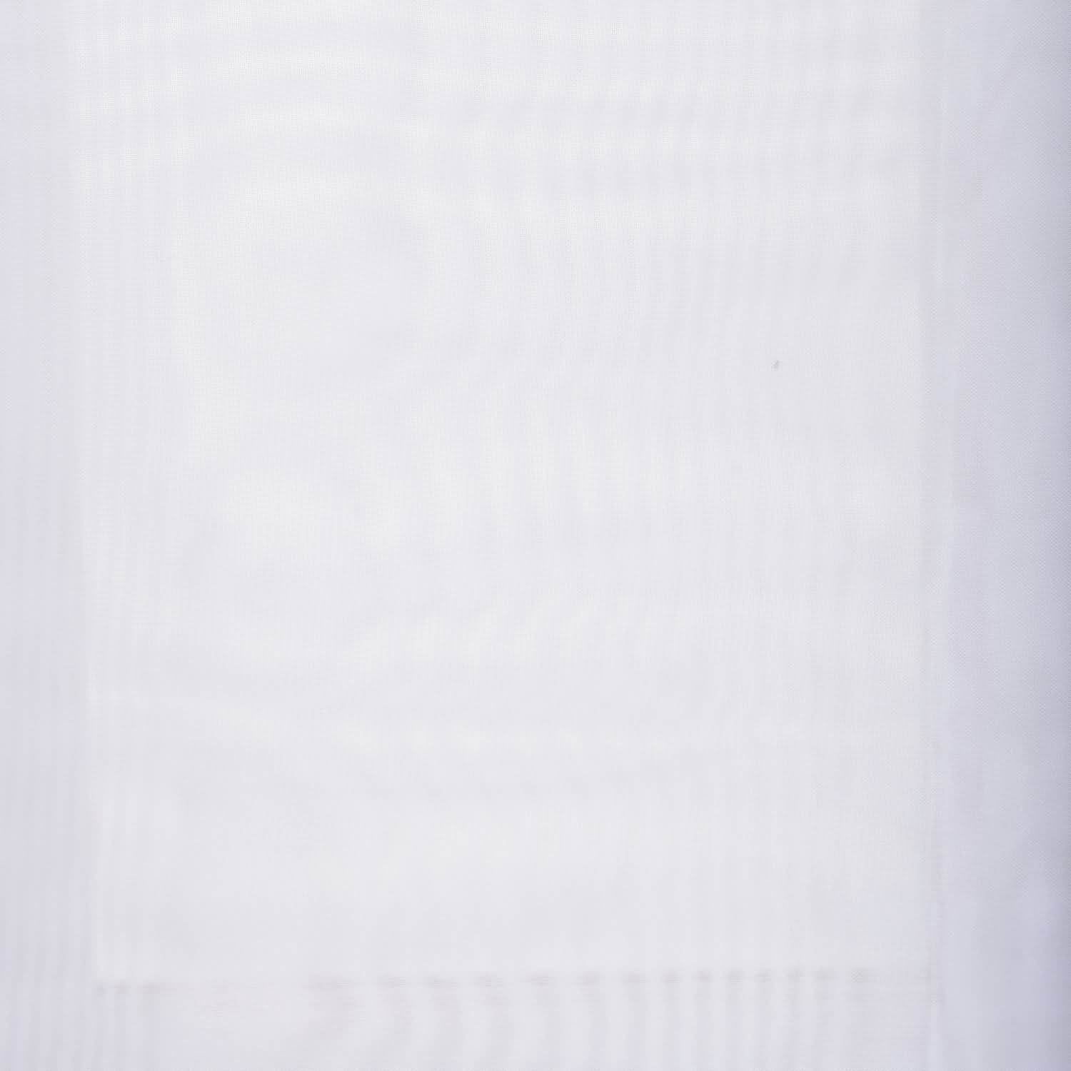 Exclusive Fabrics Double Layer Sheer White Single Curtain Panel Regarding Double Layer Sheer White Single Curtain Panels (View 13 of 20)