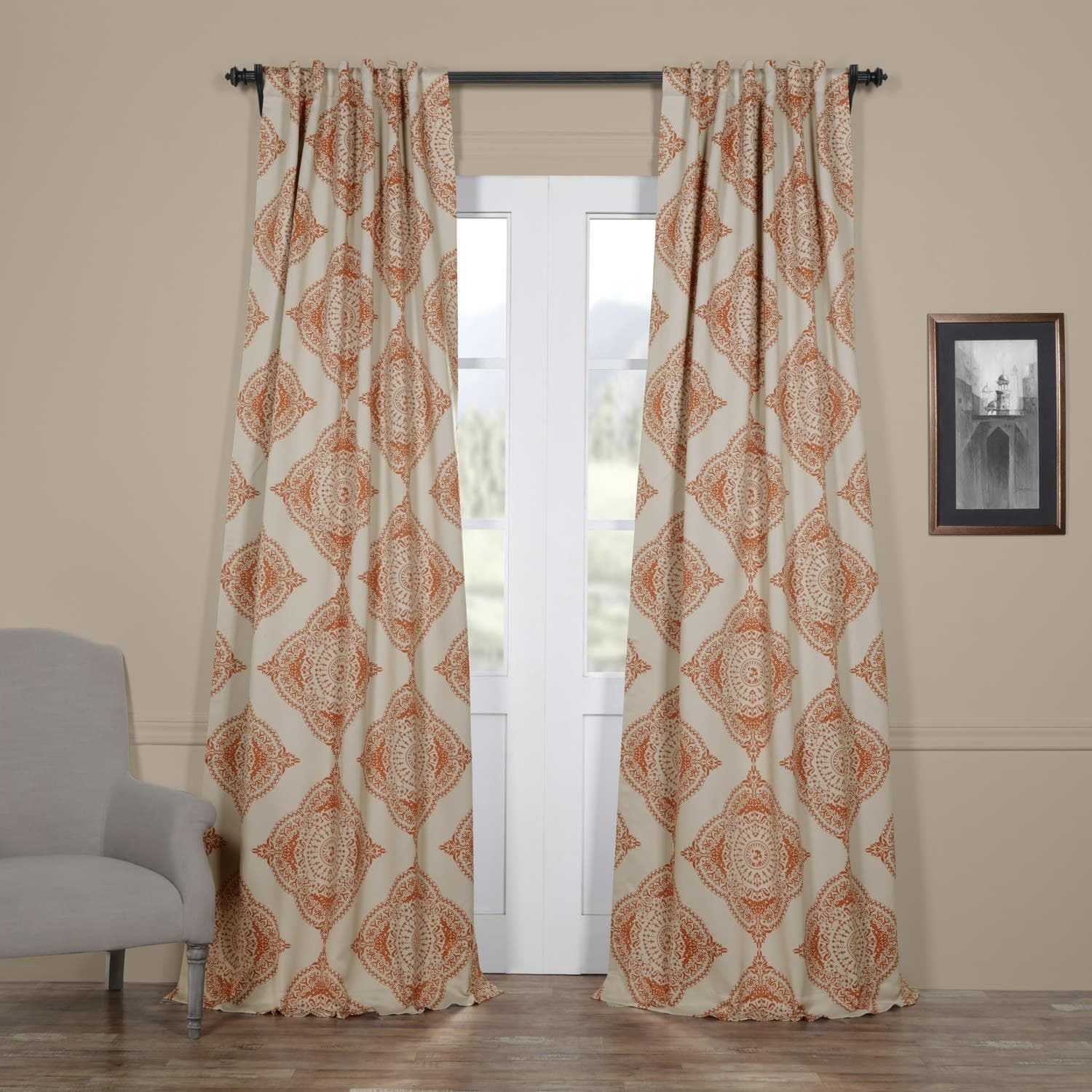 Featured Photo of 20 The Best Moroccan-style Thermal Insulated Blackout Curtain Panel Pairs