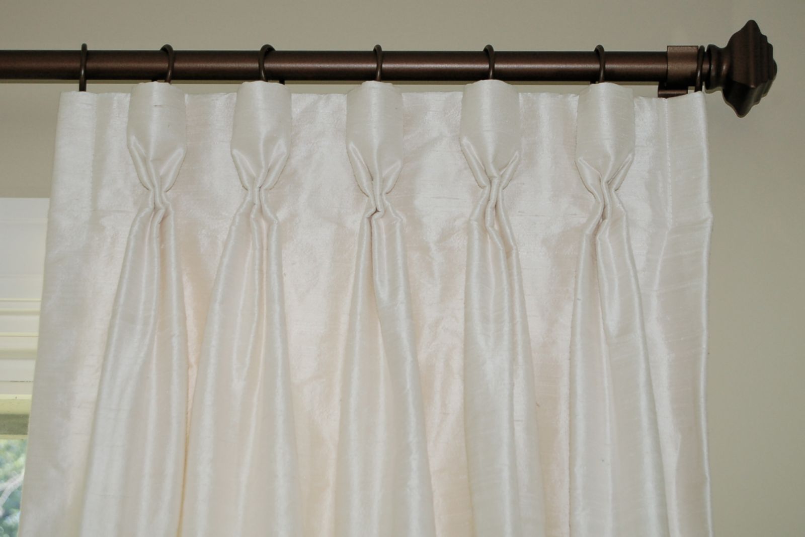 Goblet Pleat Drapes & Curtains Custom Made To Your Exact With Solid Cotton Pleated Curtains (View 7 of 30)