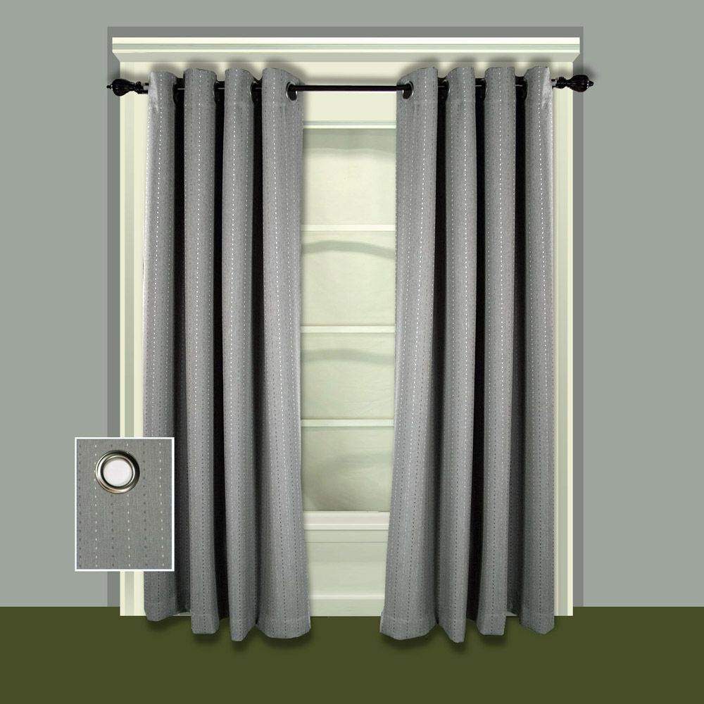 Grand Pointe  Single Grommet Panel – Room Darkening And Insulated With Grommet Room Darkening Curtain Panels (Photo 11 of 20)