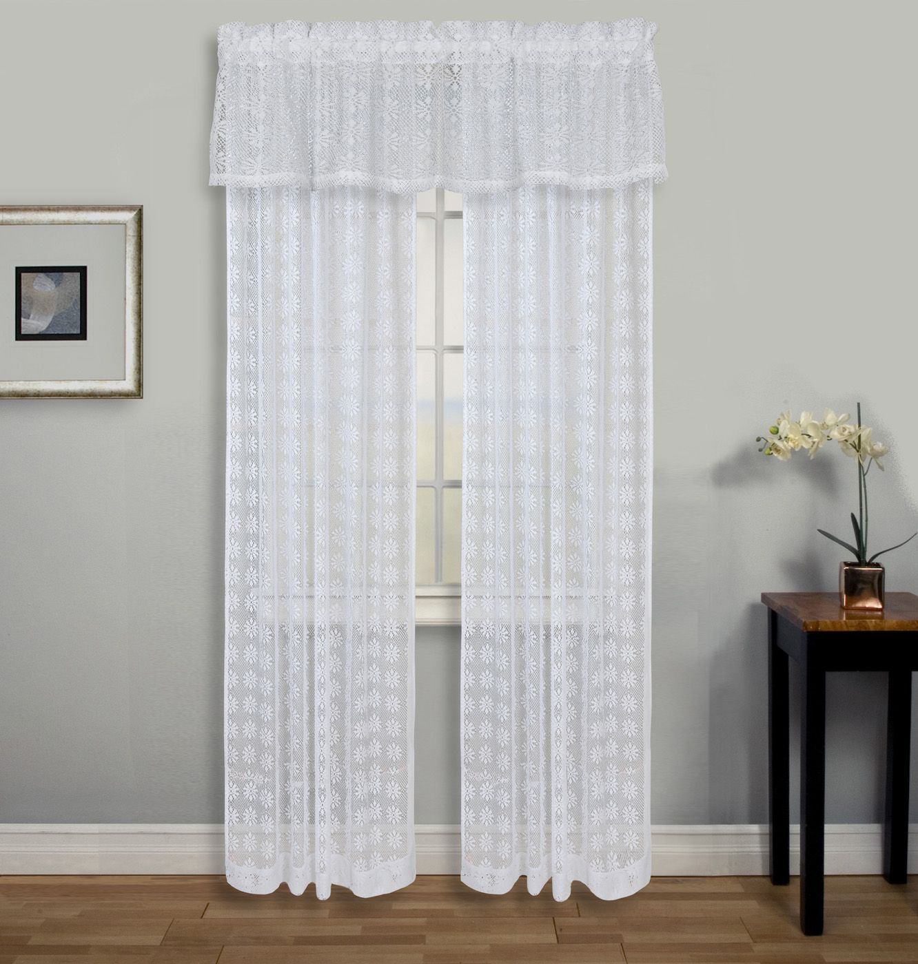 20 The Best Luxurious Old World Style Lace Window Curtain Panels