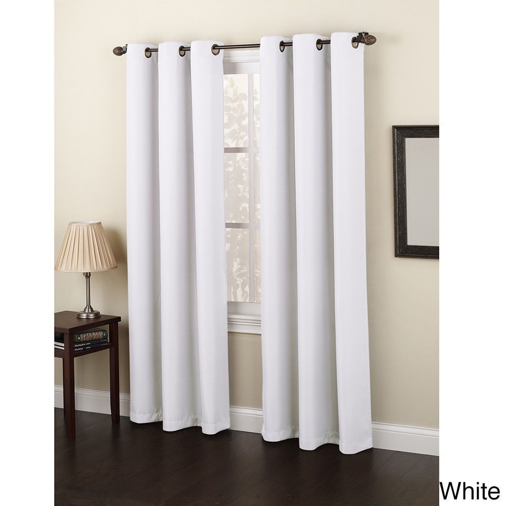 Laurel Creek Blanche Grommet Window Curtain Panel (63 Inches With Copper Grove Speedwell Grommet Window Curtain Panels (Photo 9 of 20)