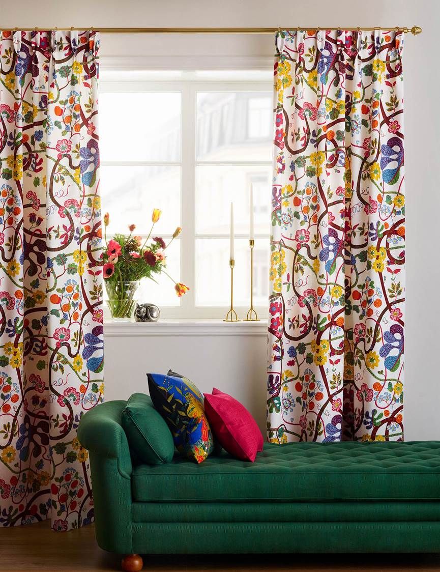 Lined Curtains | Svenskt Tenn Regarding French Linen Lined Curtain Panels (Photo 18 of 20)