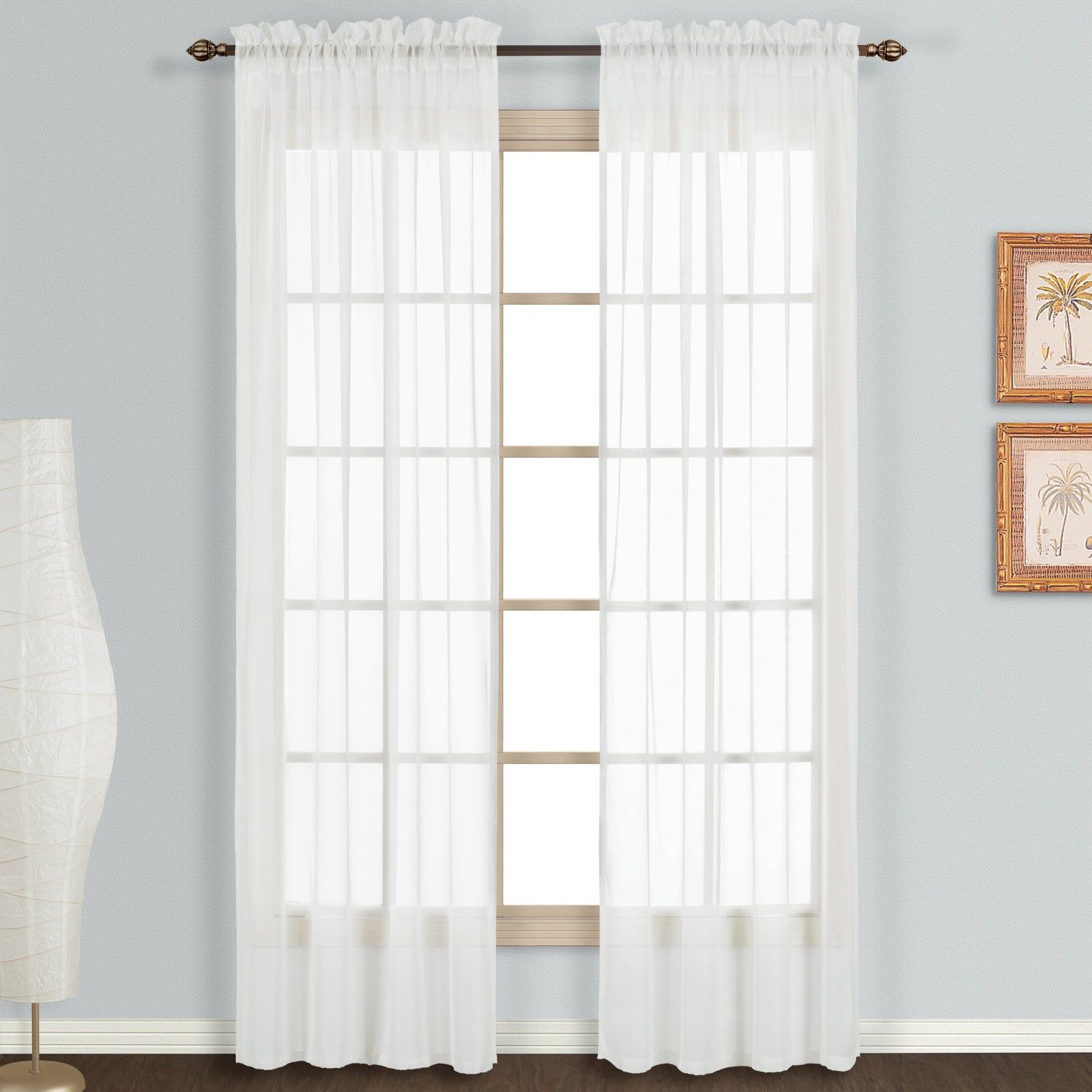 Featured Photo of 2024 Best of Luxury Collection Monte Carlo Sheer Curtain Panel Pairs