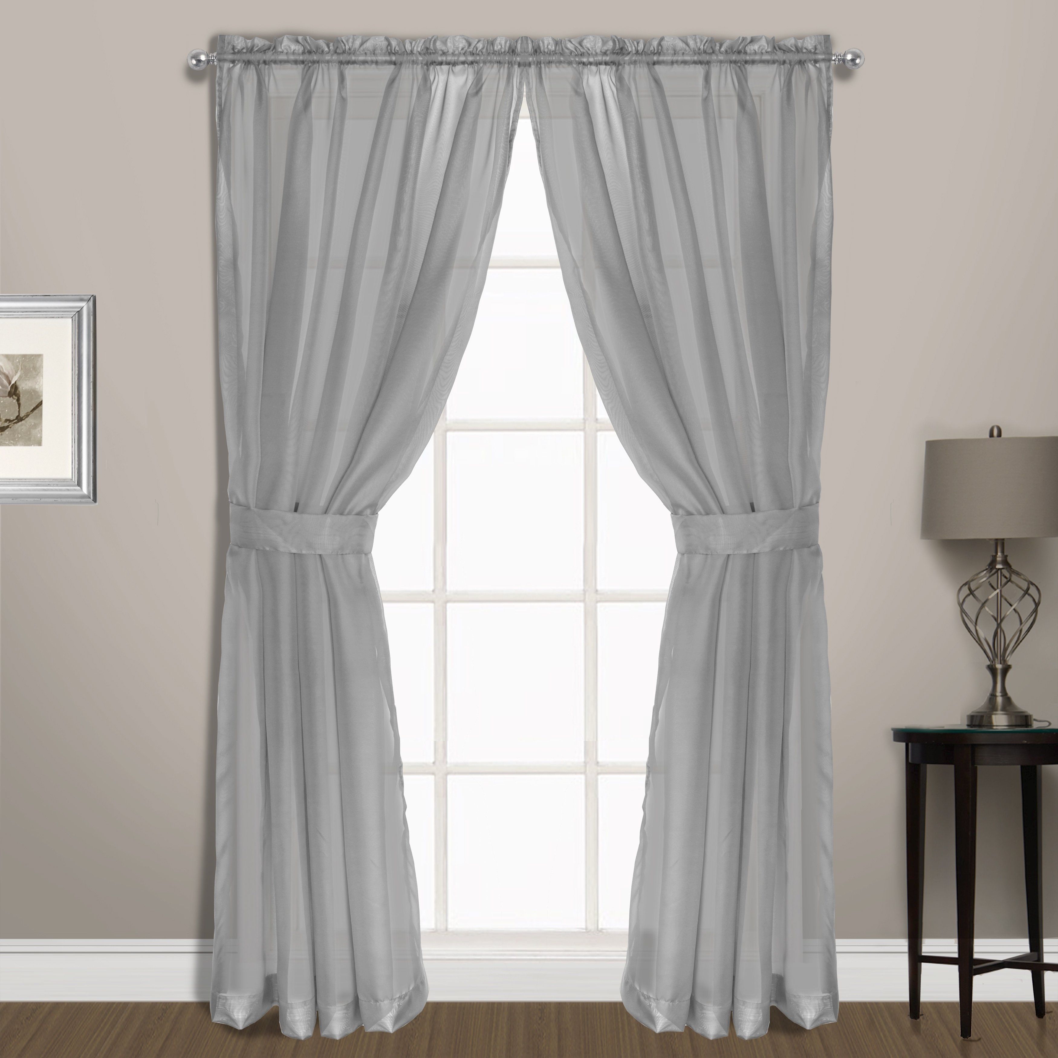 Featured Photo of 20 Best Ideas Luxury Collection Summit Sheer Curtain Panel Pairs