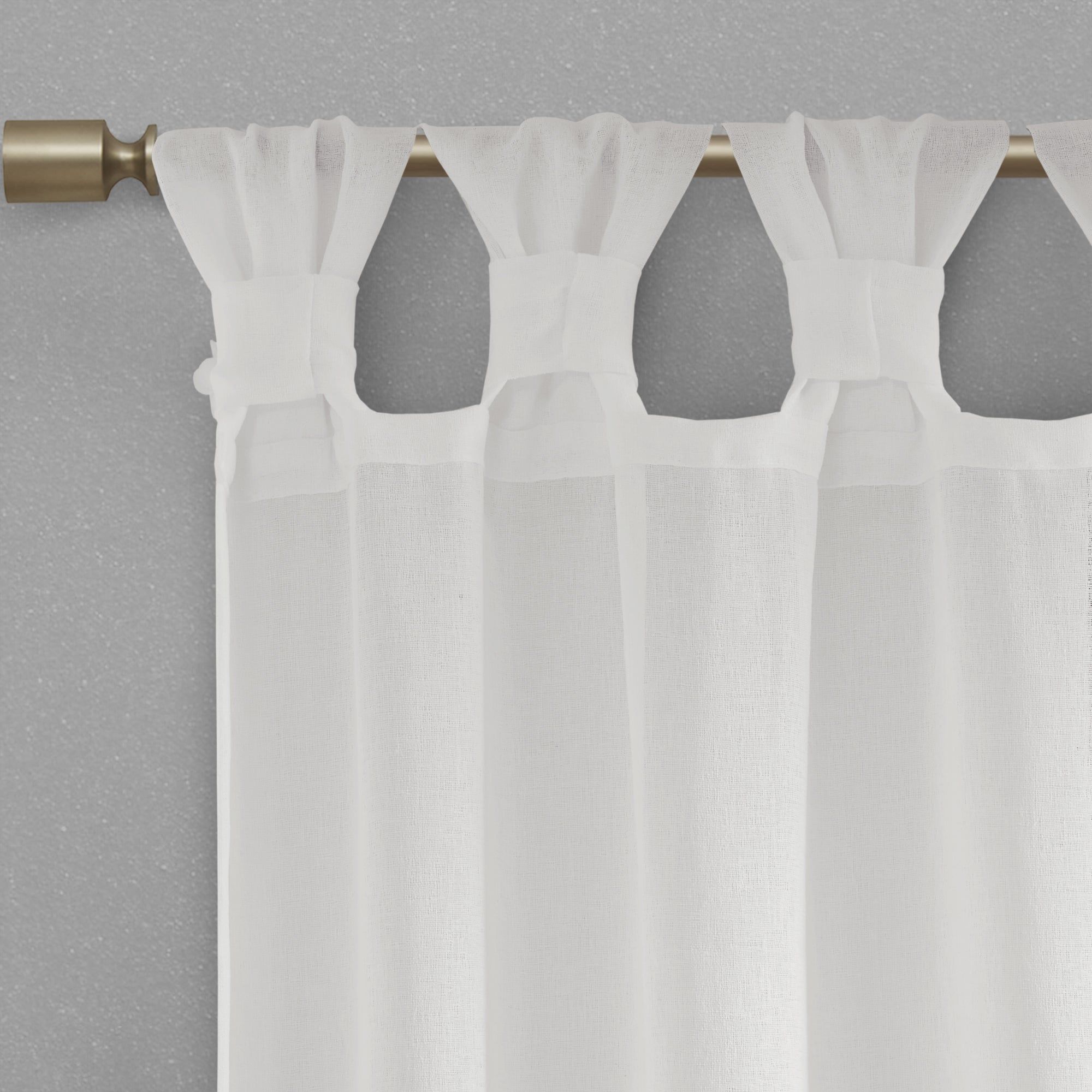 Madison Park Florah Tab Top Sheer Single Curtain Panel With Regard To Tab Top Sheer Single Curtain Panels (View 6 of 30)