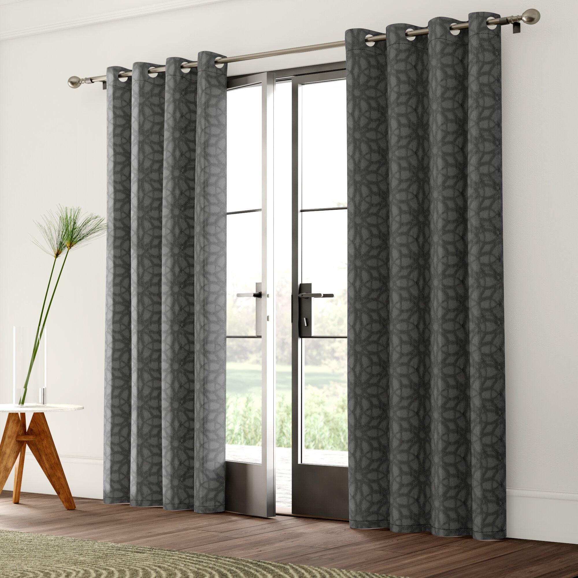 Mercury Row Shively Thermaweave Geometric Blackout Thermal For Thermaweave Blackout Curtains (Photo 14 of 30)