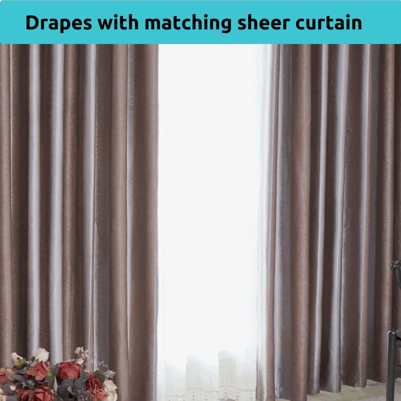 Minimalist Concept Brown Sheer Curtains – Onbedroom (View 27 of 30)