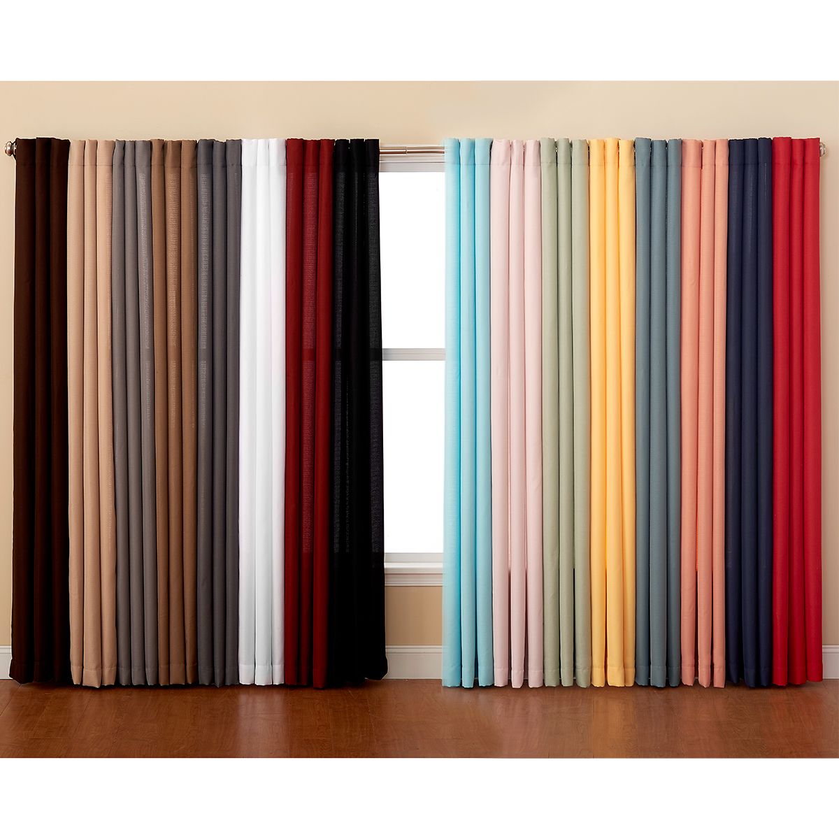 Montego Woven Grommet Curtain Panel In Grommet Curtain Panels (Photo 20 of 20)