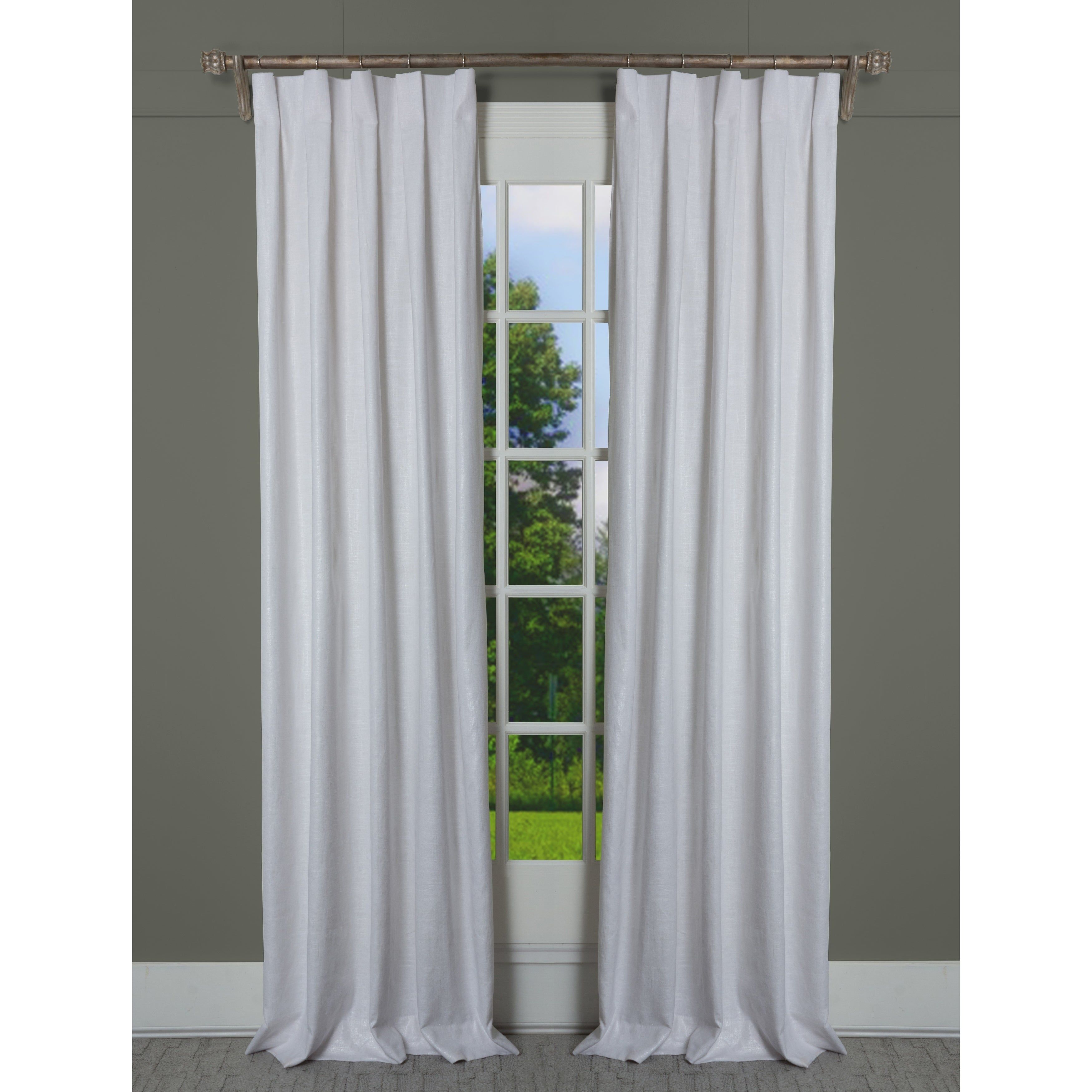 Porch & Den Easystreet Metallic Cotton Box Pleated Single Curtain Panel Regarding Solid Cotton Pleated Curtains (View 8 of 30)