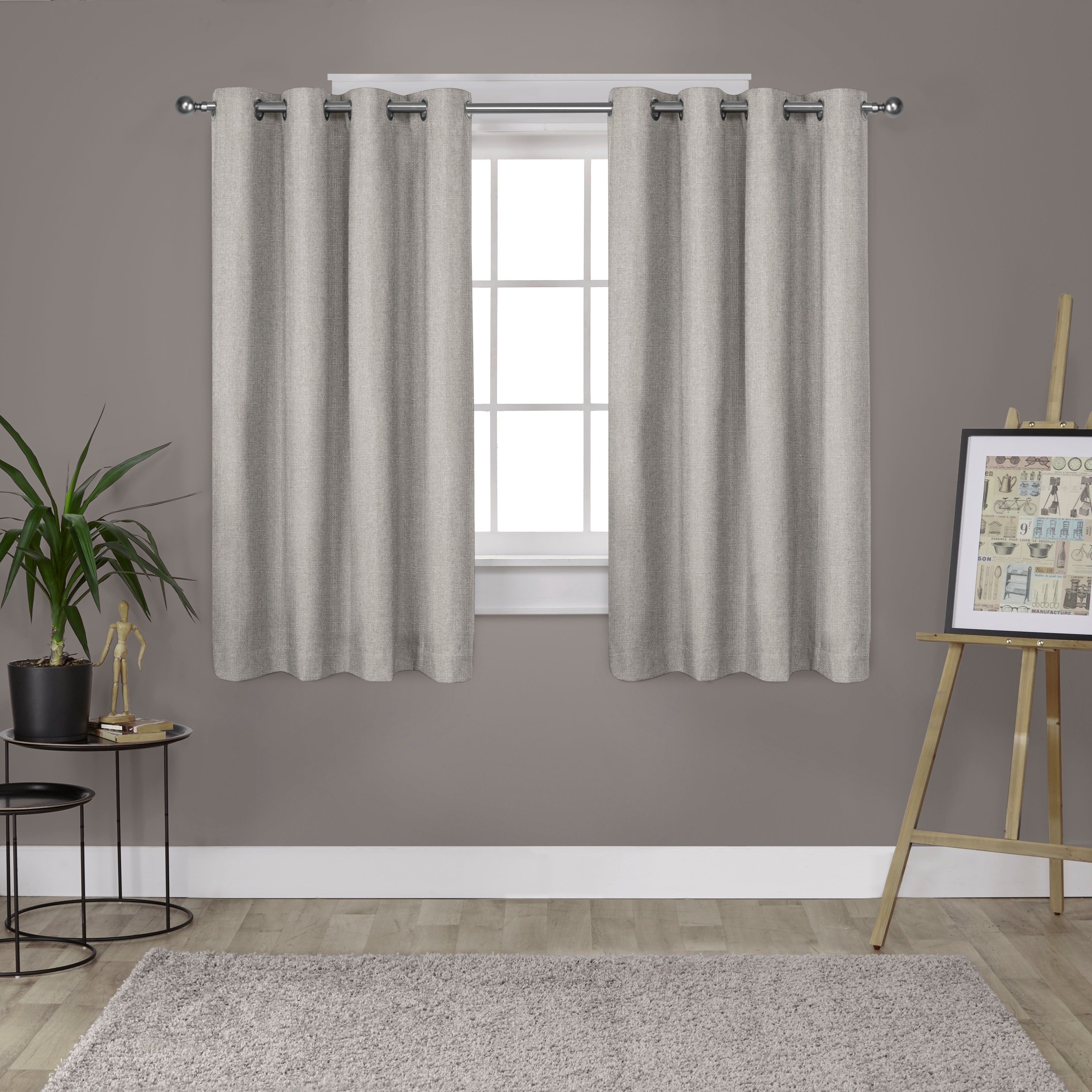 Porch & Den Sugar Creek Grommet Top Loha Linen Window Curtain Panel Pair In  Winter White (52x63)(as Is Item) | Overstock Shopping – The Best Deals For Sugar Creek Grommet Top Loha Linen Window Curtain Panel Pairs (View 16 of 30)