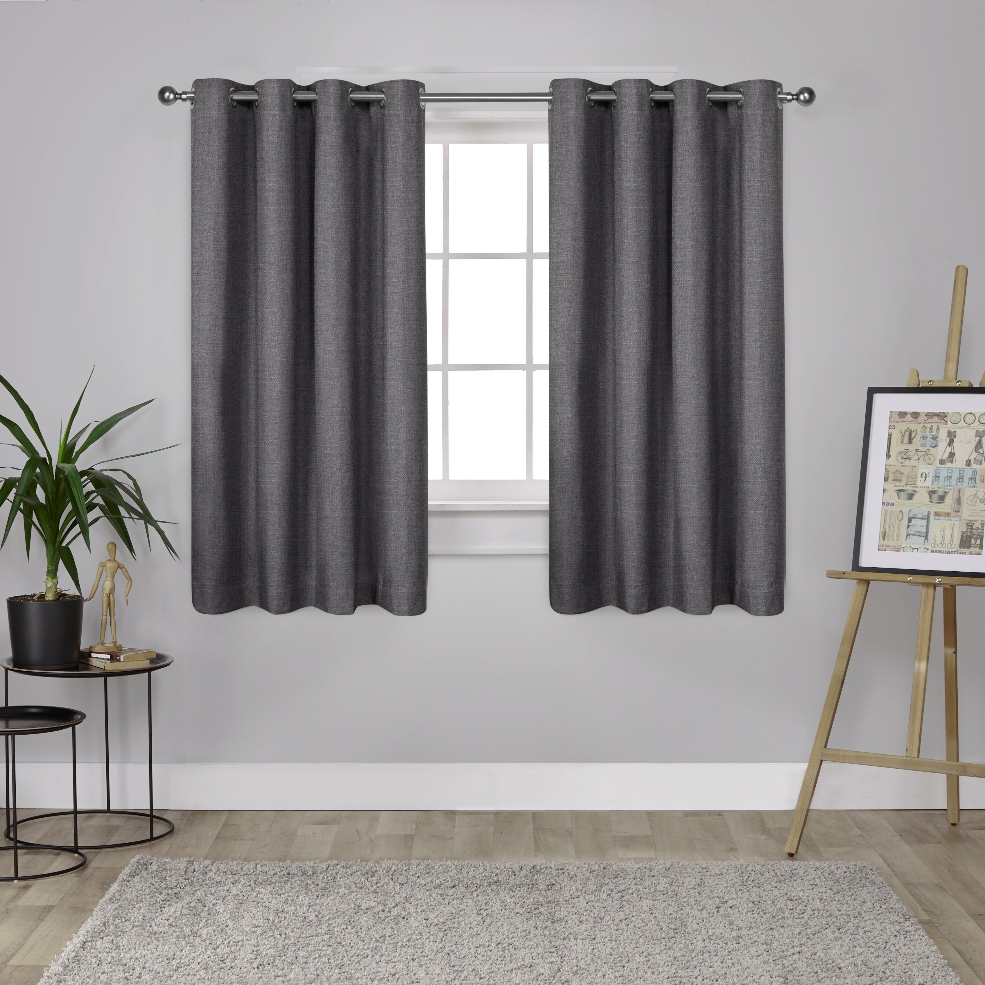 Porch & Den Sugar Creek Grommet Top Loha Linen Window Curtain Panel Pair In  Winter White (52x63)(as Is Item) | Overstock Shopping – The Best Deals Regarding Sugar Creek Grommet Top Loha Linen Window Curtain Panel Pairs (View 19 of 30)