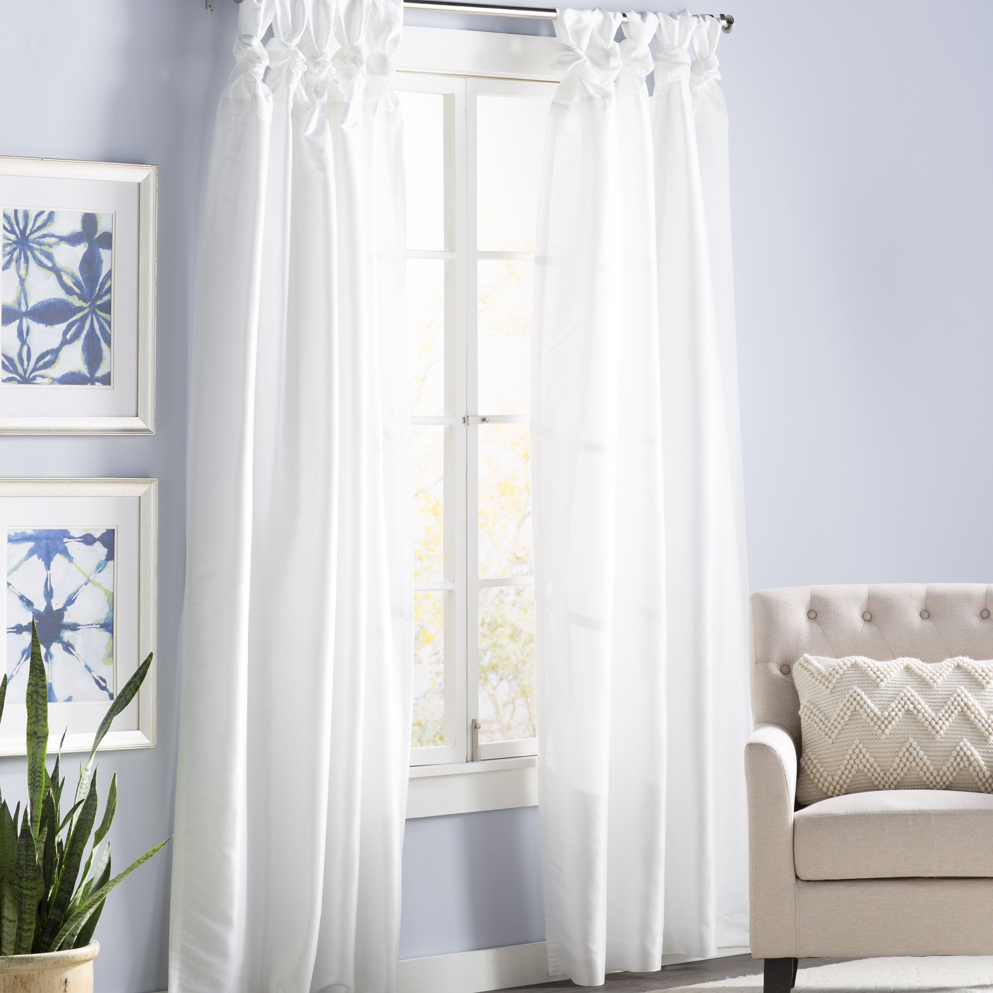 Rivau Solid Regular Tab Top Curtain Panels Pertaining To Twisted Tab Lined Single Curtain Panels (Photo 27 of 30)
