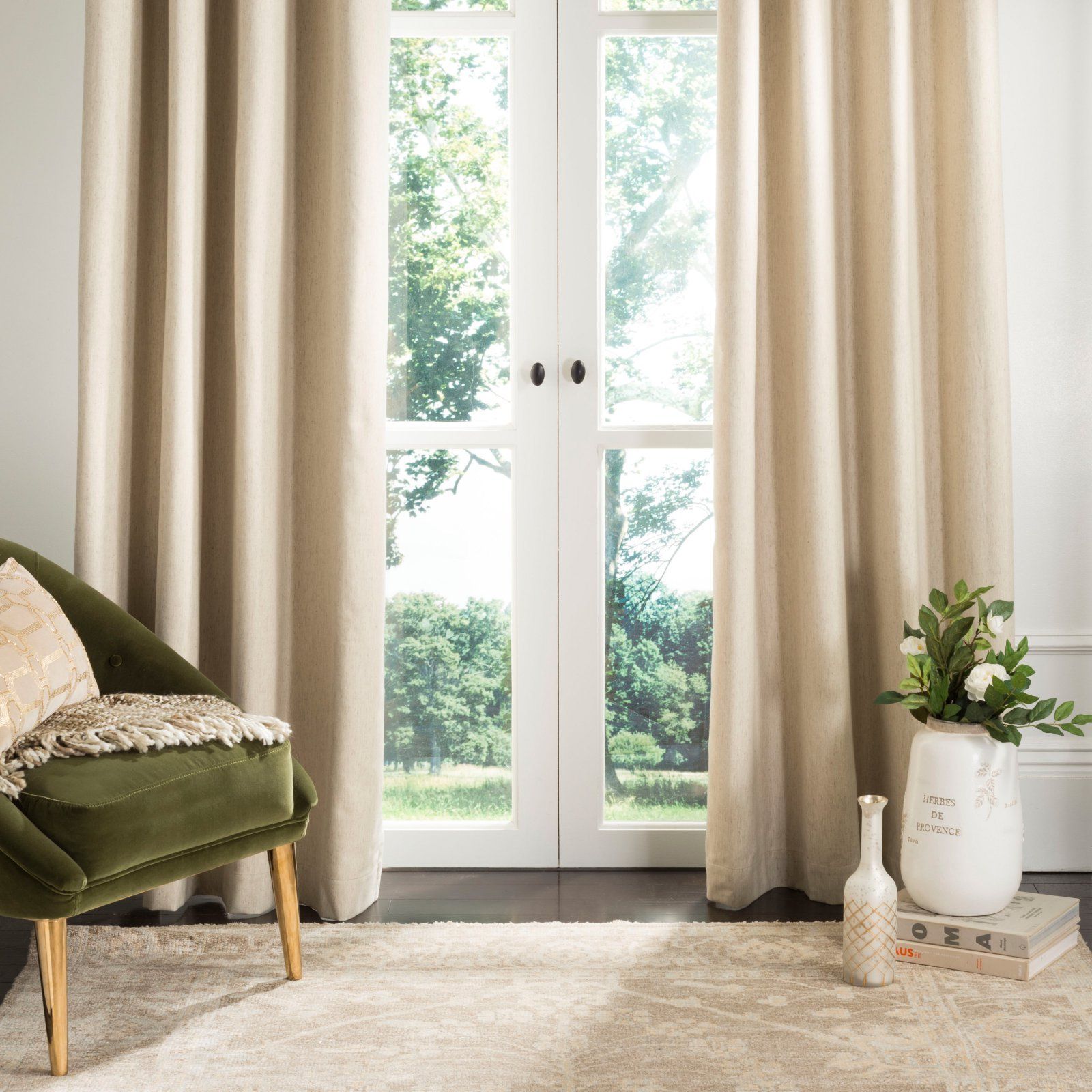 Safavieh Patras Window Curtain Panel | Products In 2019 Intended For Copper Grove Speedwell Grommet Window Curtain Panels (Photo 14 of 20)