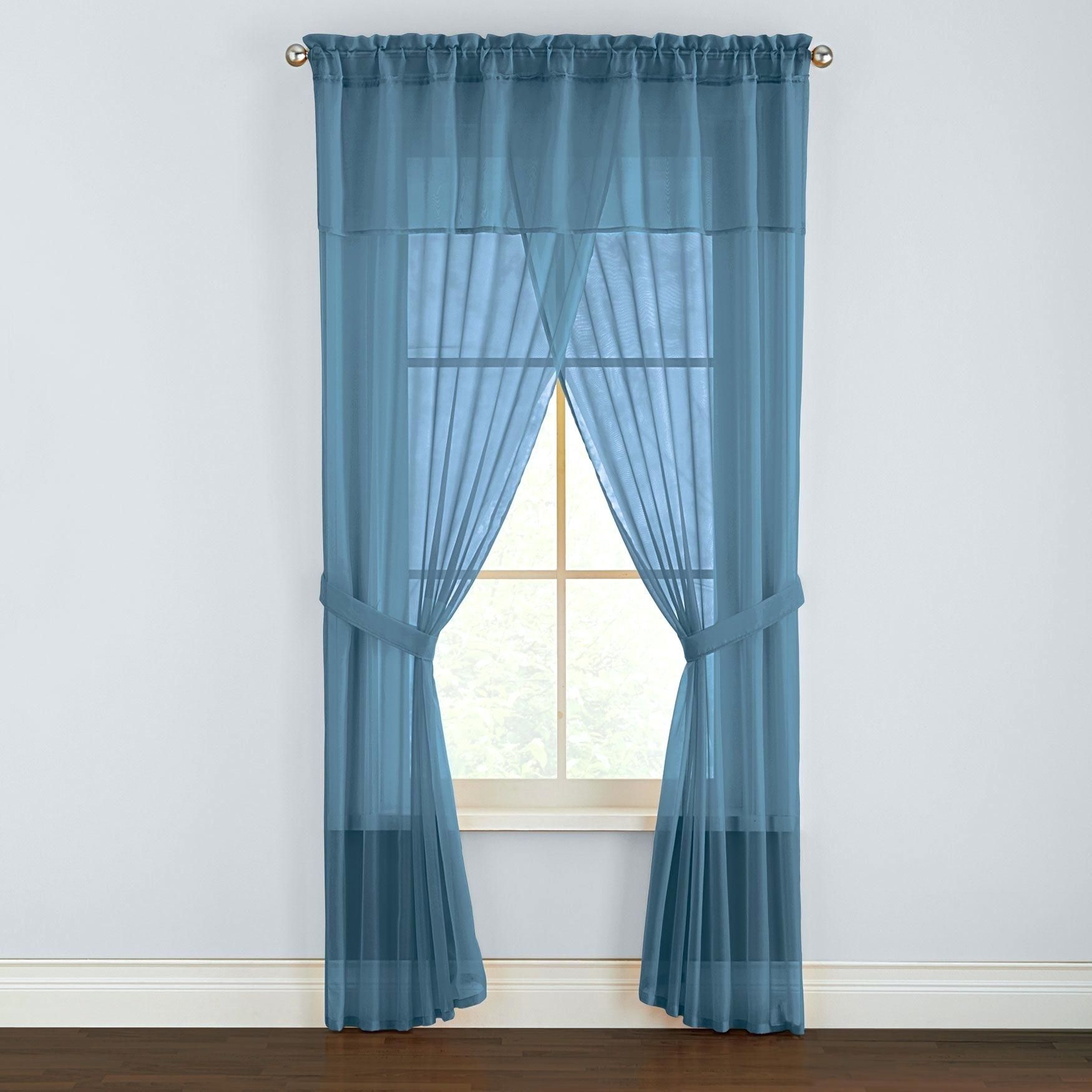 Sheer Voile – Instructtogo.co Intended For Luxury Collection Summit Sheer Curtain Panel Pairs (Photo 6 of 20)