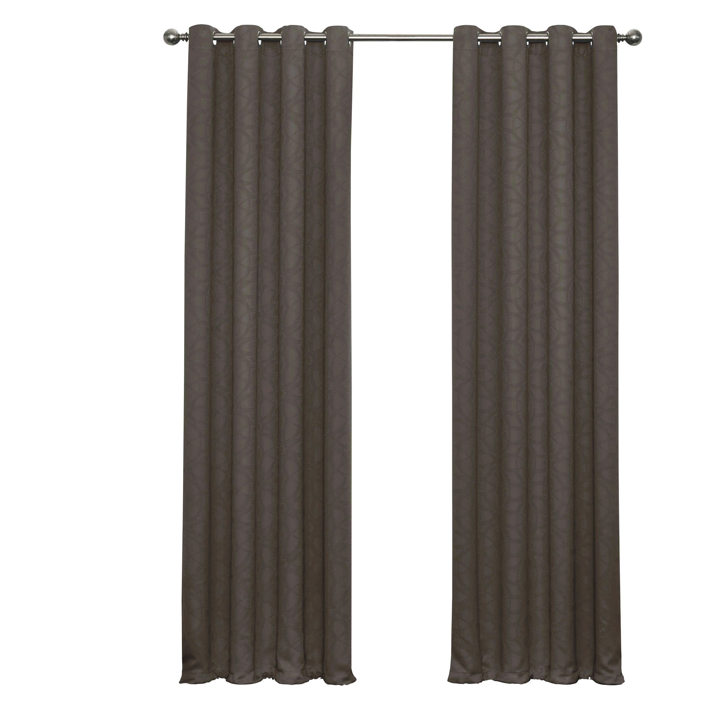 Shively Thermaweave Geometric Blackout Thermal Single Curtain Panel In Thermaweave Blackout Curtains (View 8 of 30)