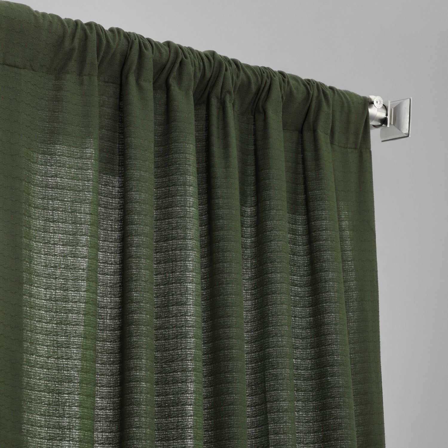 Shop Exclusive Fabrics Bark Weave Solid Cotton Curtain – On With Regard To Bark Weave Solid Cotton Curtains (Photo 18 of 20)