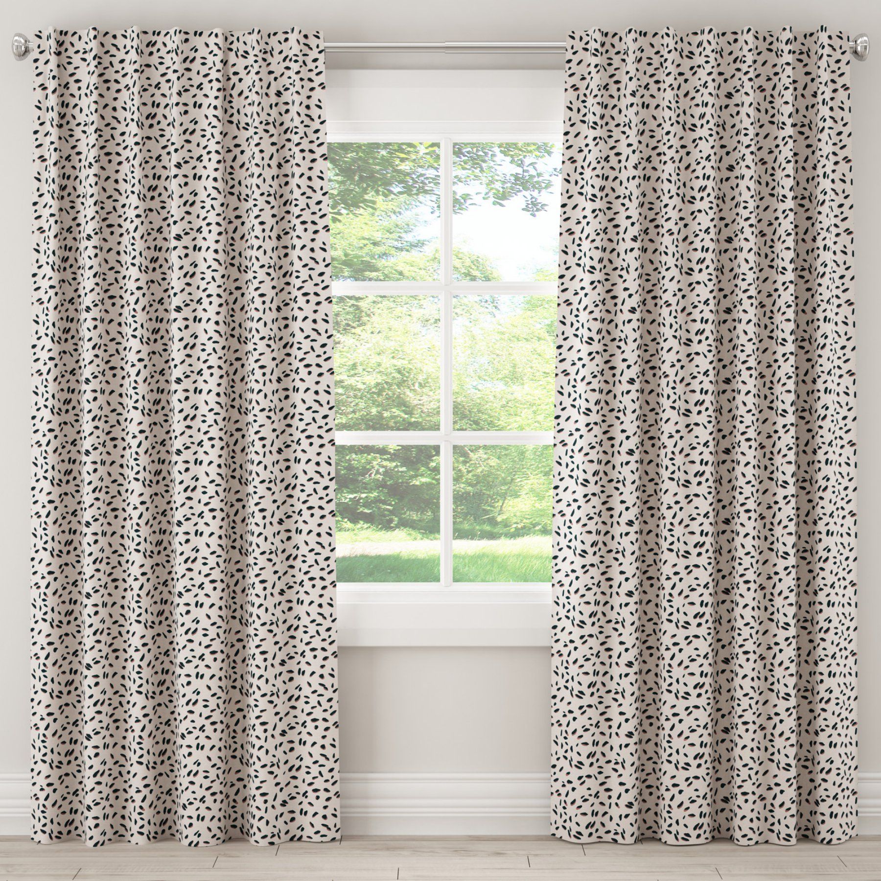Skyline Neo Leo Blackout Window Curtain Panel | Products In Throughout Cyrus Thermal Blackout Back Tab Curtain Panels (View 10 of 20)