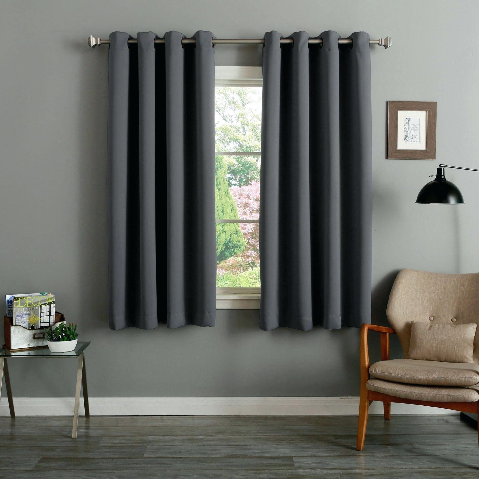 Style Sanctuary Window Panels – Noisemag.co In Star Punch Tulle Overlay Blackout Curtain Panel Pairs (Photo 30 of 30)
