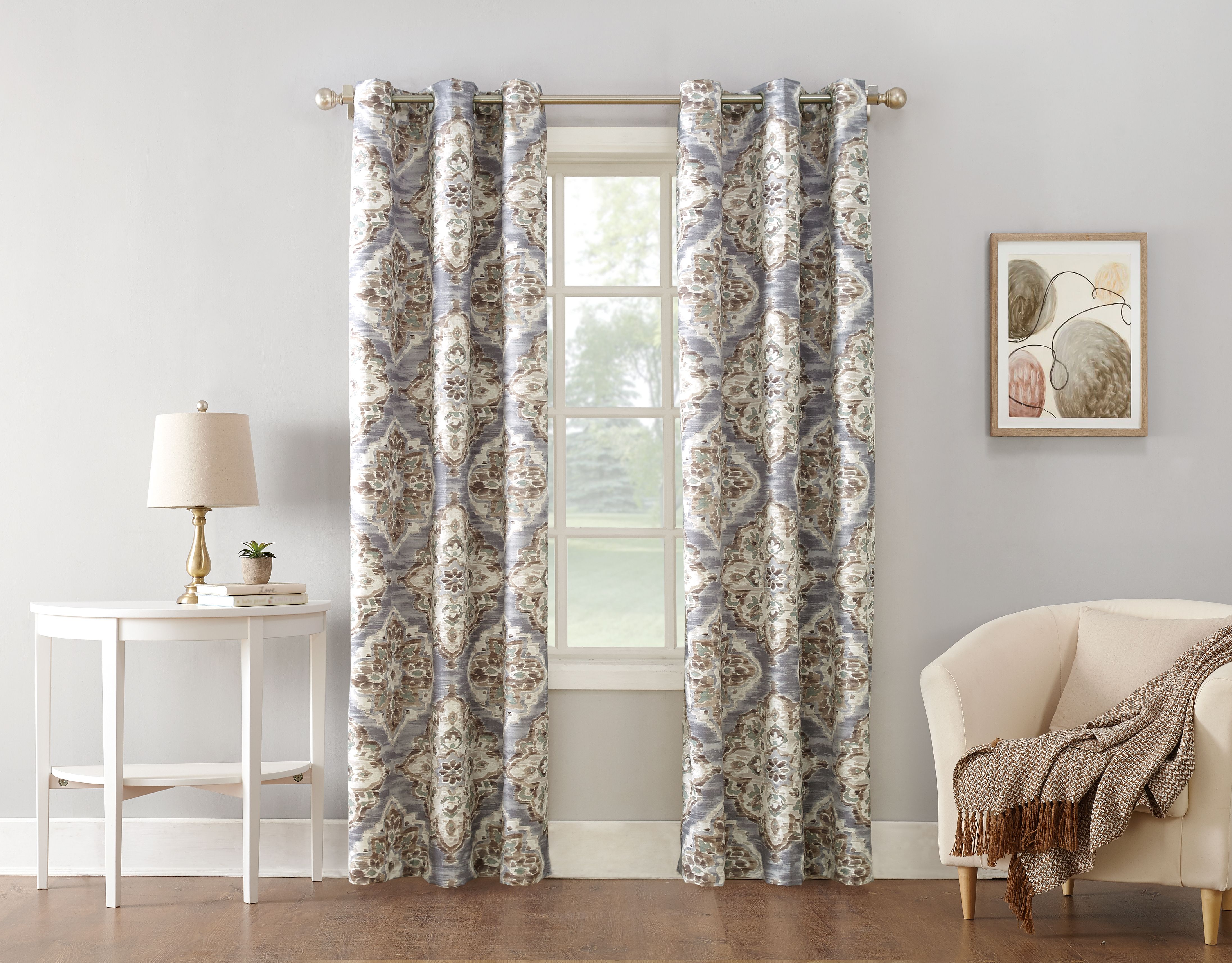 Sun Zero Cooper Textured Thermal Lined Room Darkening Energy Efficient  Grommet Curtain Panel Pertaining To Cooper Textured Thermal Insulated Grommet Curtain Panels (View 18 of 20)