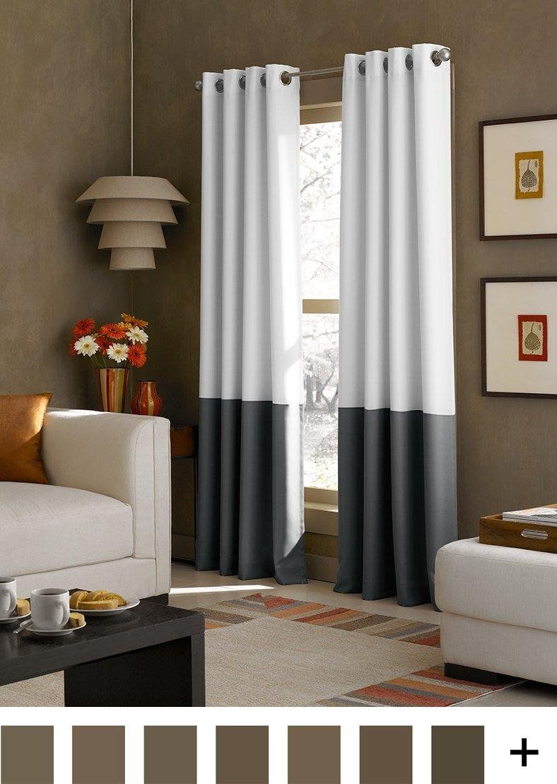 Top 10 Best Budget Contemporary Panel Curtains To Buy In Regarding Wilshire Burnout Grommet Top Curtain Panel Pairs (Photo 18 of 30)