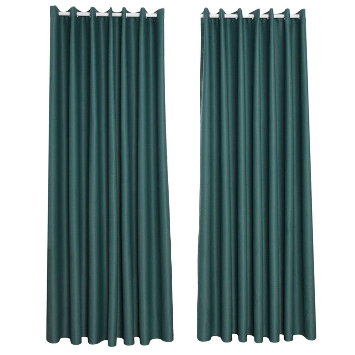 Us $15.54 38% Off|ultra Sleep Well Energy Saving Thermal Insulated Textured  Thick Linen Pair Curtains Blackout Curtains Room Darkening Curtains In Inside Thermal Insulated Blackout Curtain Pairs (Photo 9 of 30)
