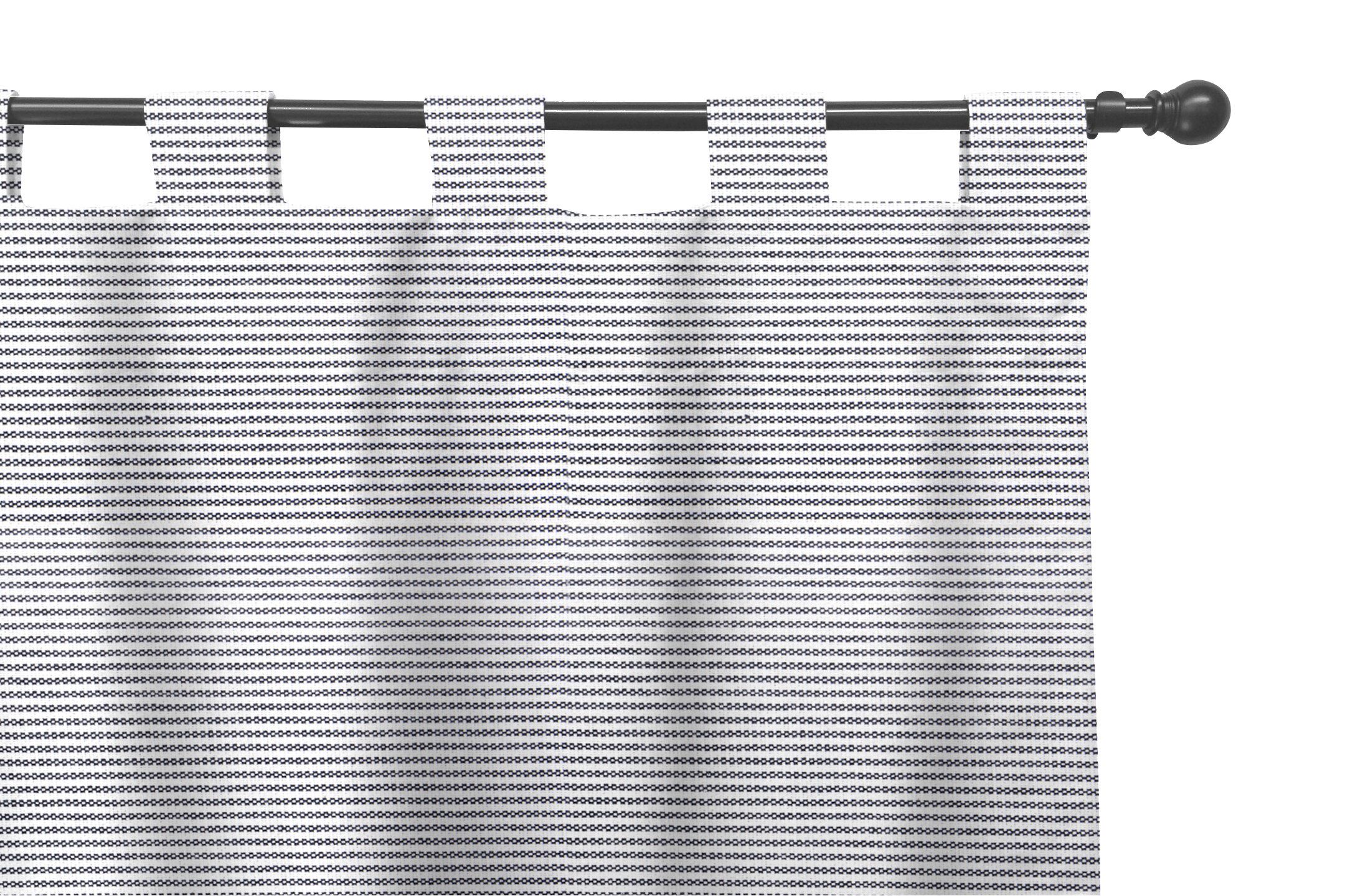 Waltham Fumo Geometric Room Darkening Tab Top Curtain/drapes With Regard To Geometric Linen Room Darkening Window Curtains (View 14 of 20)