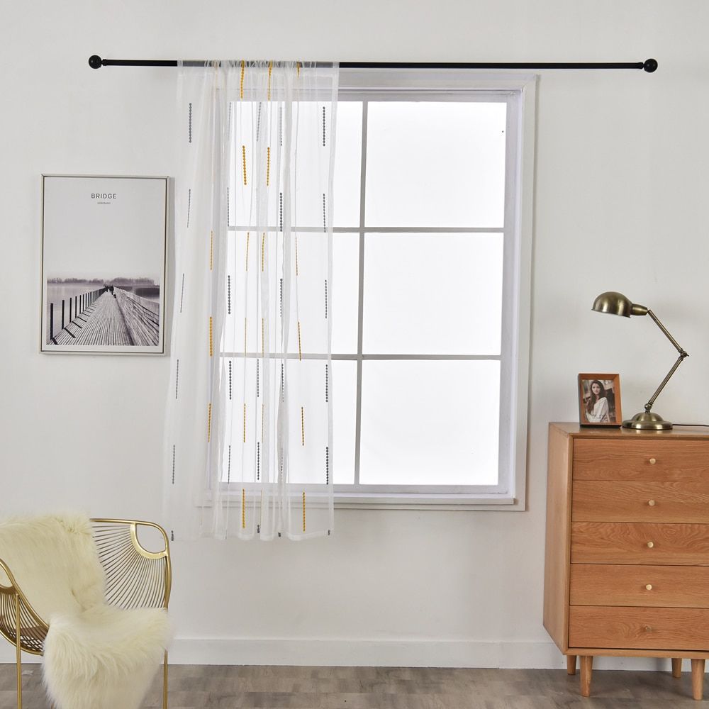 2019 Coffee Short Curtains Meteor Shower Kitchen Cabinet Bookshelf Half  Lace Curtain Window Wall Decoration Door Drape Screen From Copy03, $ (View 20 of 20)