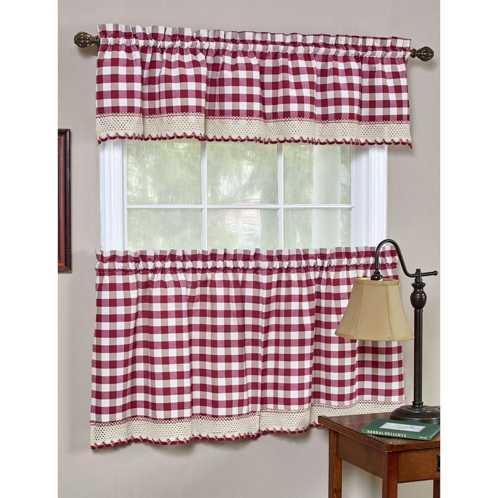 The 20 Best Collection of Barnyard Buffalo Check Rooster Window Valances