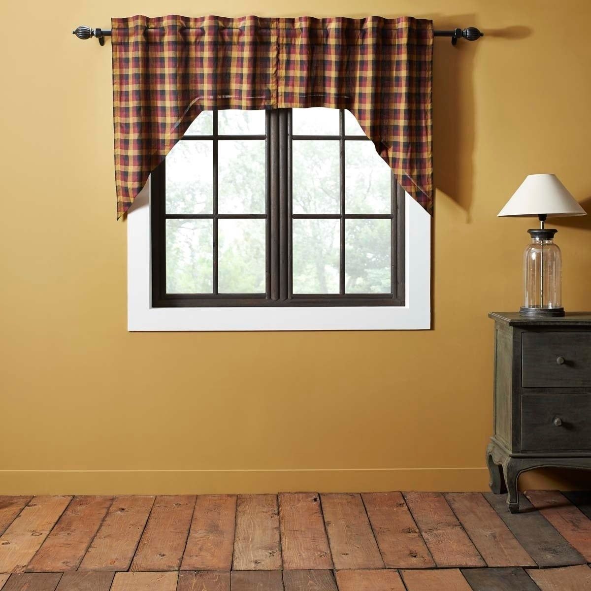 Buy Red Curtain Tiers Online At Overstock | Our Best Window In Flinders Forge 30 Inch Tiers In Garnet (View 19 of 20)