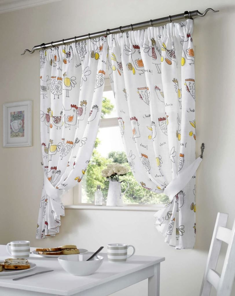 Chicken Kitchen Curtains – Boatsafty.live In Elegant White Priscilla Lace Kitchen Curtain Pieces (Photo 18 of 20)