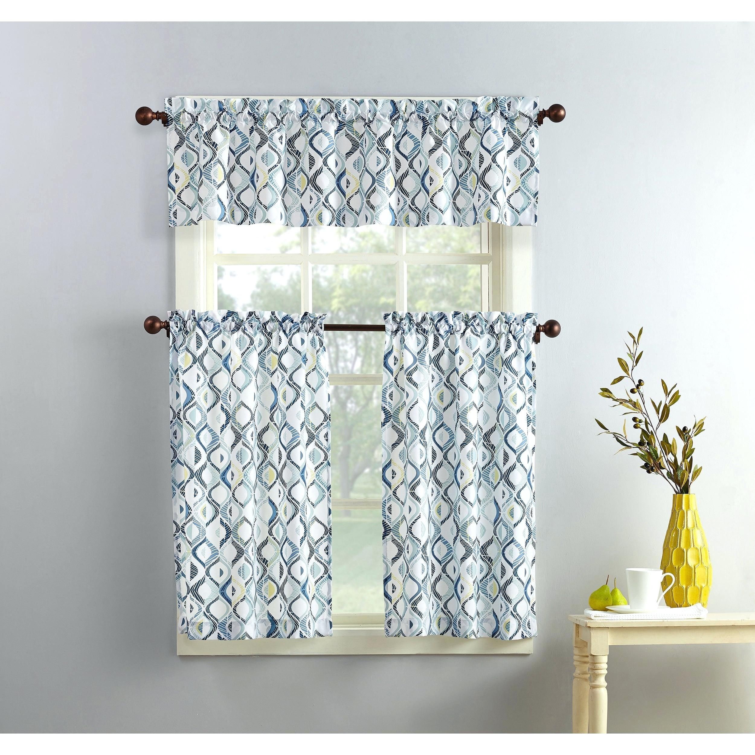 Curtain Sets With Valance – Onsaturn.co With Regard To Grey Window Curtain Tier And Valance Sets (Photo 13 of 20)