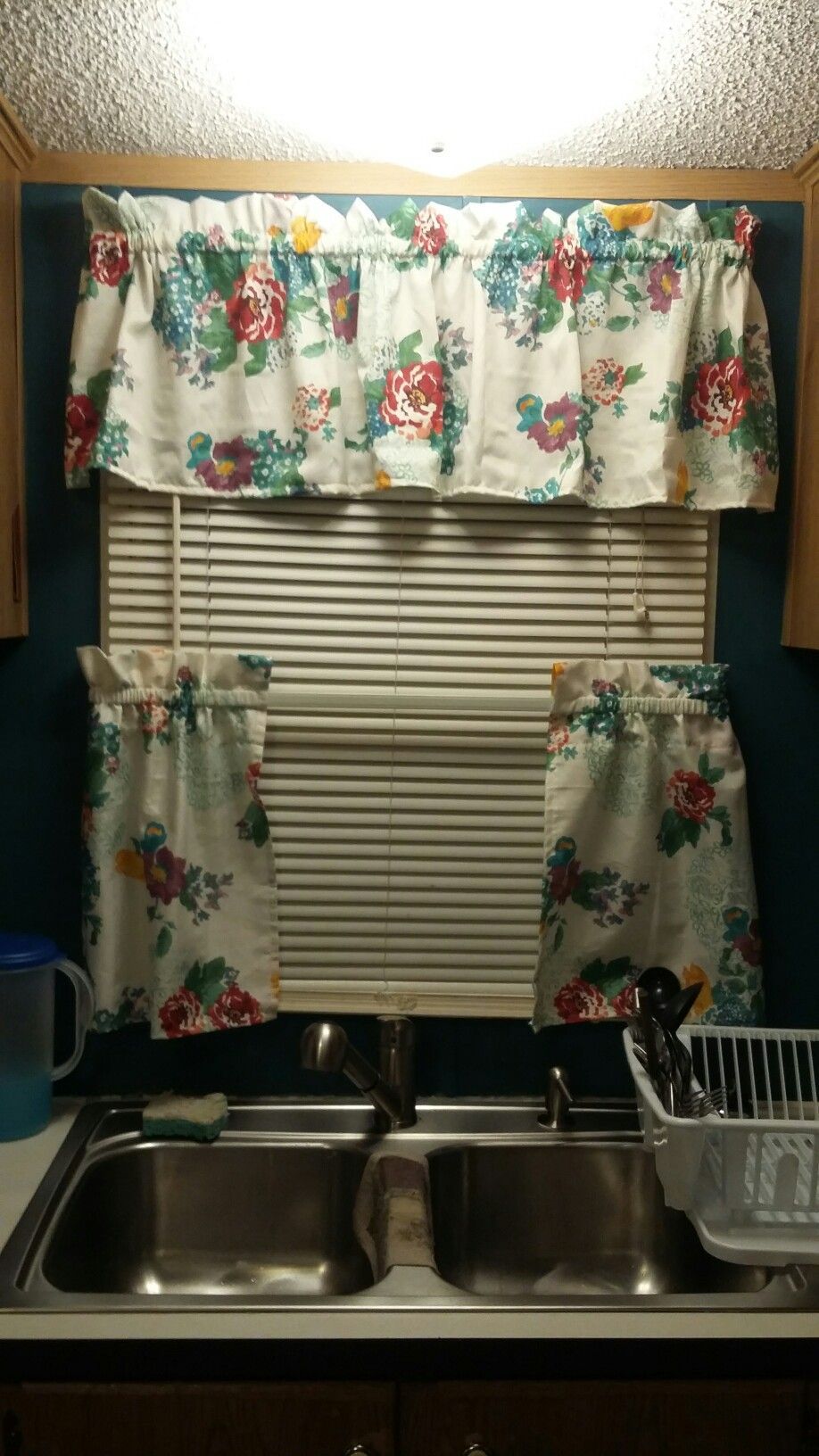 Diy Pioneer Woman Curtains. Topper & 2 Small Panels (View 18 of 20)