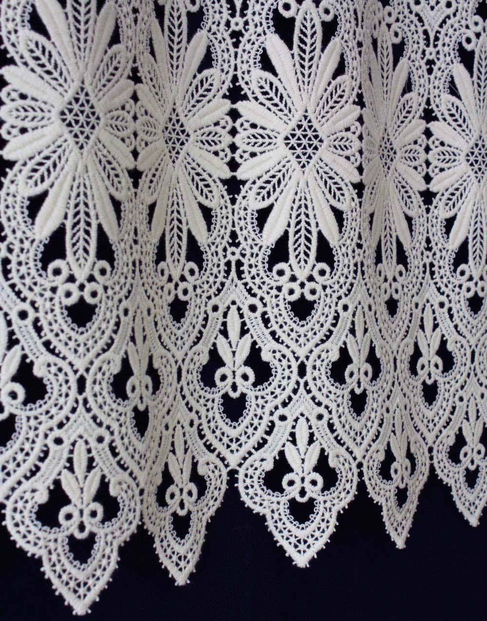 Lace Tier Curtains – V9oj Inside White Knit Lace Bird Motif Window Curtain Tiers (Photo 16 of 20)