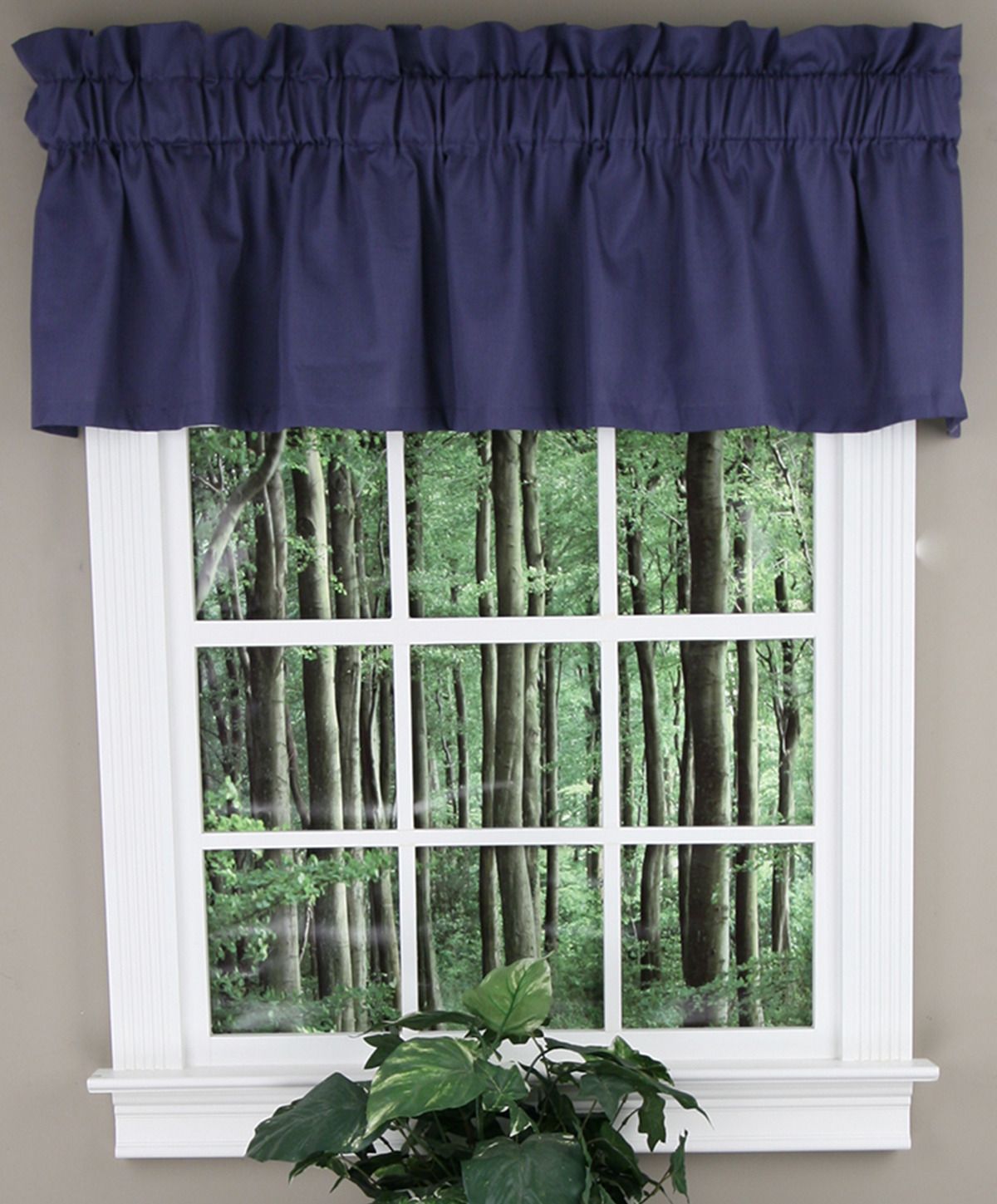 Logan Solid Tailored Valance Features A Solid Woven Pattern Regarding Tailored Toppers With Valances (View 8 of 20)