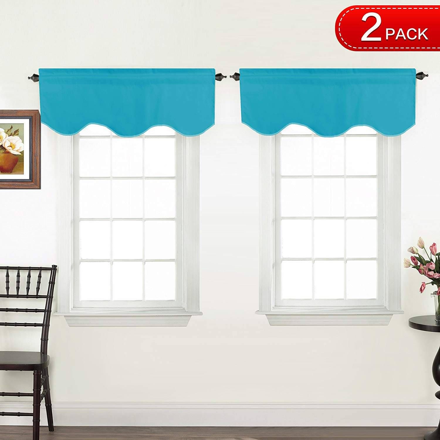 Modern Kitchen Valance Curtains Ideas Farmhouse Mid Century Pertaining To Luxurious Kitchen Curtains Tiers, Shade Or Valances (View 16 of 20)