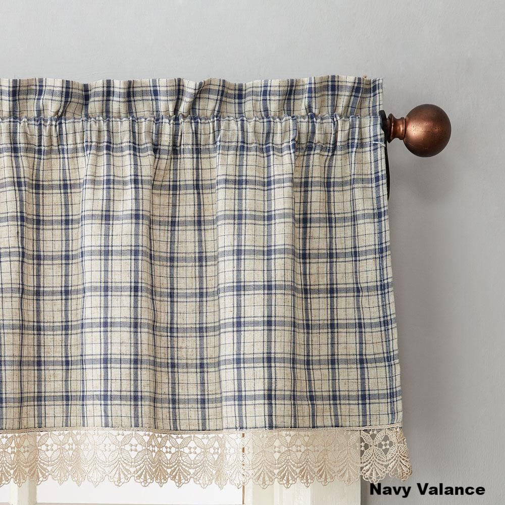 No. 918 Maisie Plaid Kitchen Curtain Tier Pair, Swag Pair In Cumberland Tier Pairs In Dove Gray (Photo 14 of 20)