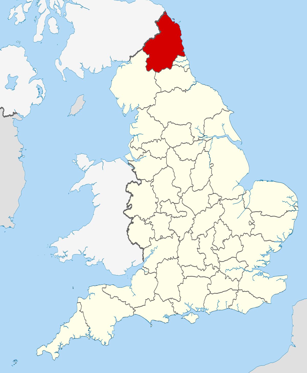 Northumberland – Wikipedia Regarding Cumberland Tier Pairs In Dove Gray (Photo 16 of 20)