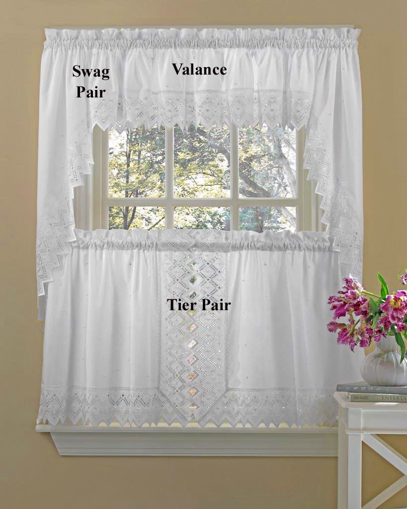 Tailored Valance – Nouveau Intended For Tailored Valance And Tier Curtains (Photo 3 of 20)