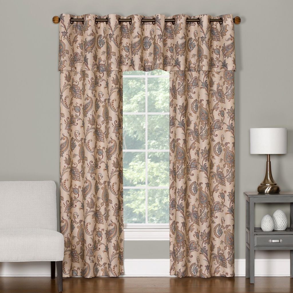 The Big One Curtains – Scholam.live Pertaining To Imperial Flower Jacquard Tier And Valance Kitchen Curtain Sets (Photo 17 of 20)