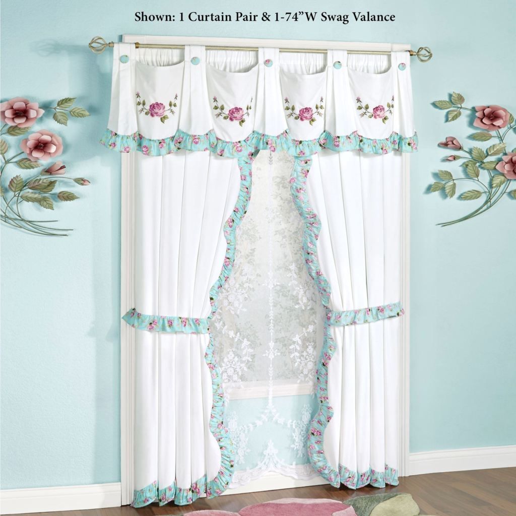 Touch Of Class Valances – Proslimelt.live Throughout Vertical Ruffled Waterfall Valance And Curtain Tiers (Photo 20 of 20)