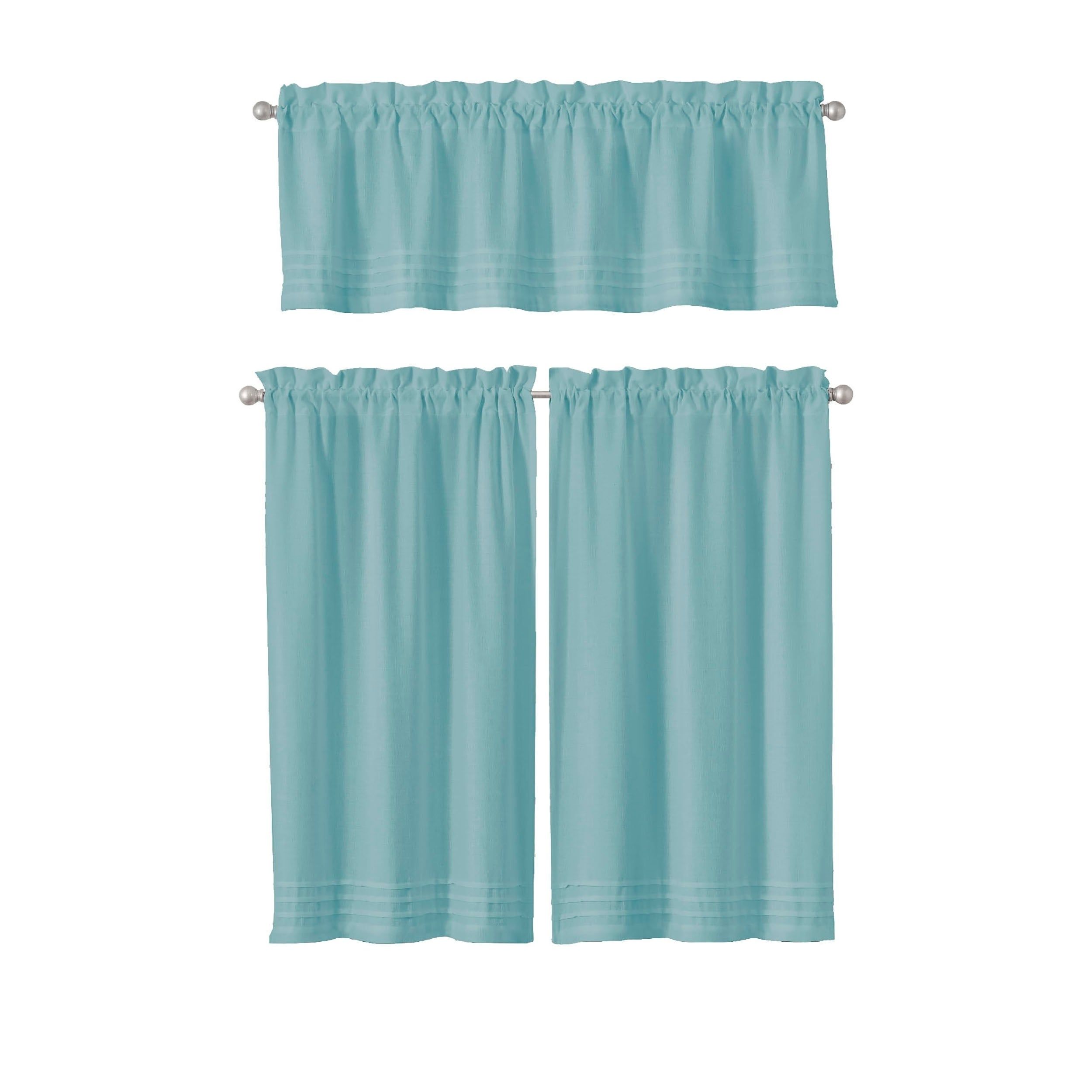 Vue Window Solutions Kingsbury Pleated Tier Pair In Pleated Curtain Tiers (View 2 of 20)