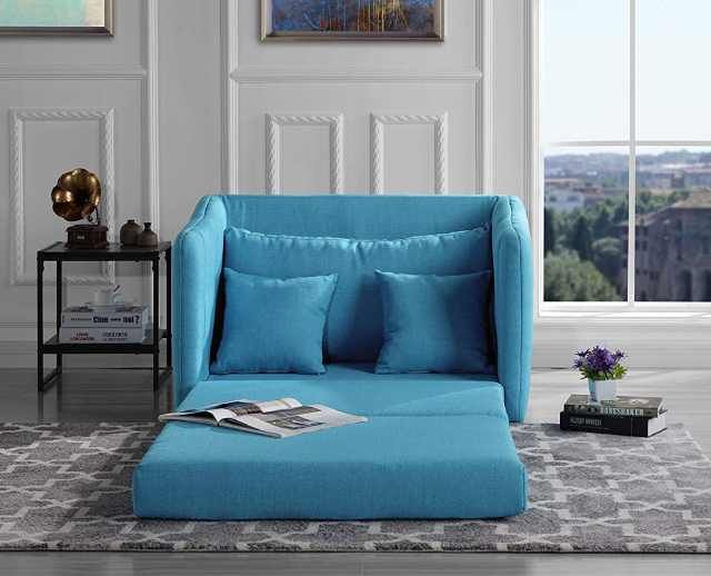 28 Best Sleeper Chairs For Small Spaces – Vurni With Bolen Convertible Chairs (View 9 of 20)