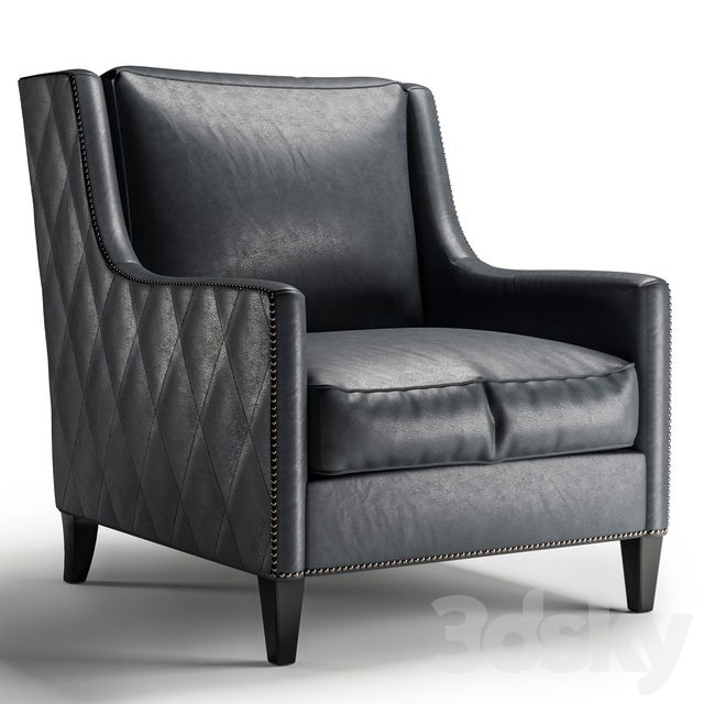 3d Models: Arm Chair – Bernhardt Almada In Almada Armchairs (View 15 of 20)